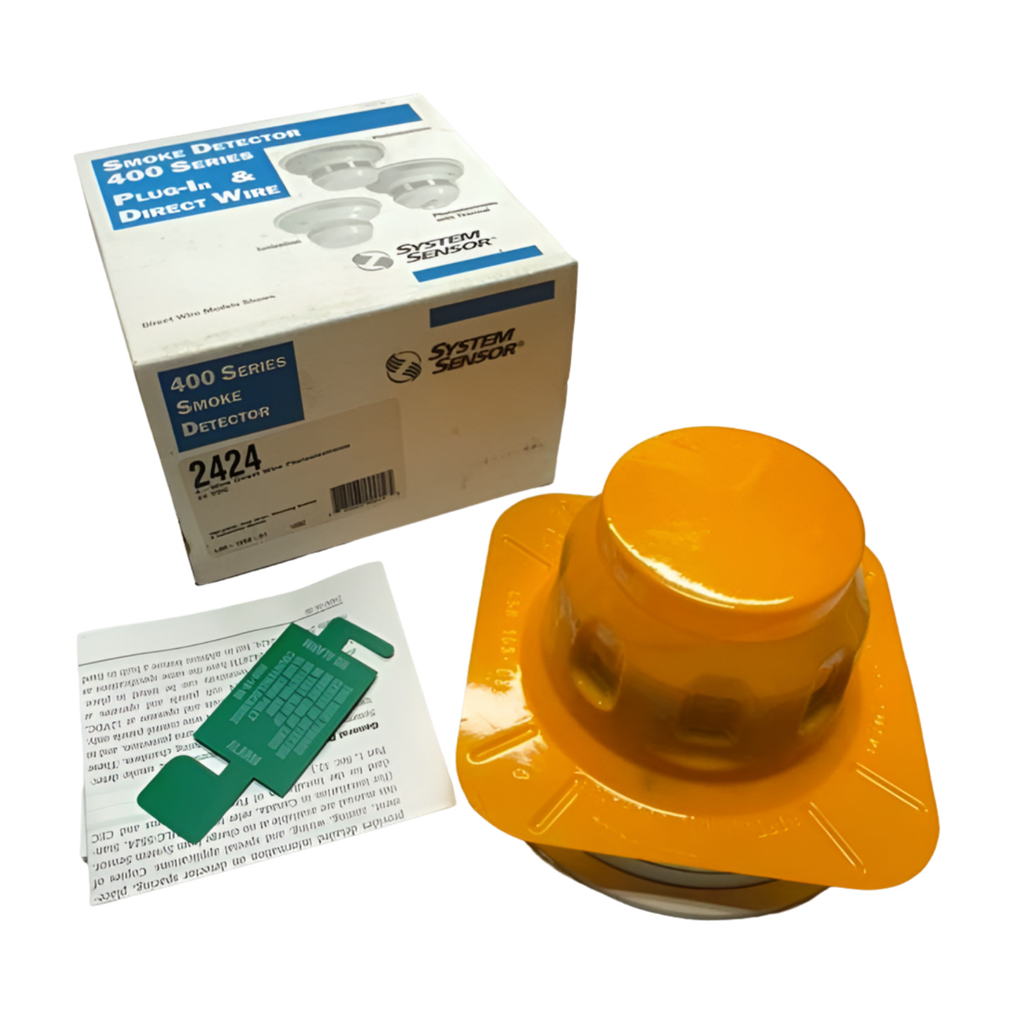 System Sensor 2424 Photoelectronic Smoke Detector 400 Series, 4-Wire, 24VDC