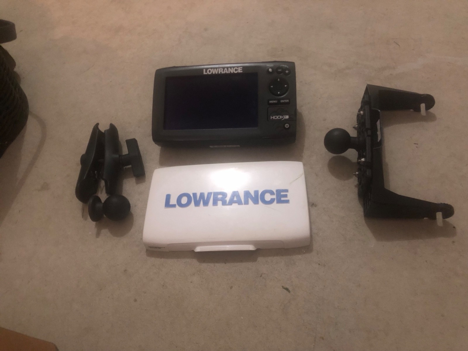 Lowrance Hook Chirp 7 Head Unit And Mount Only