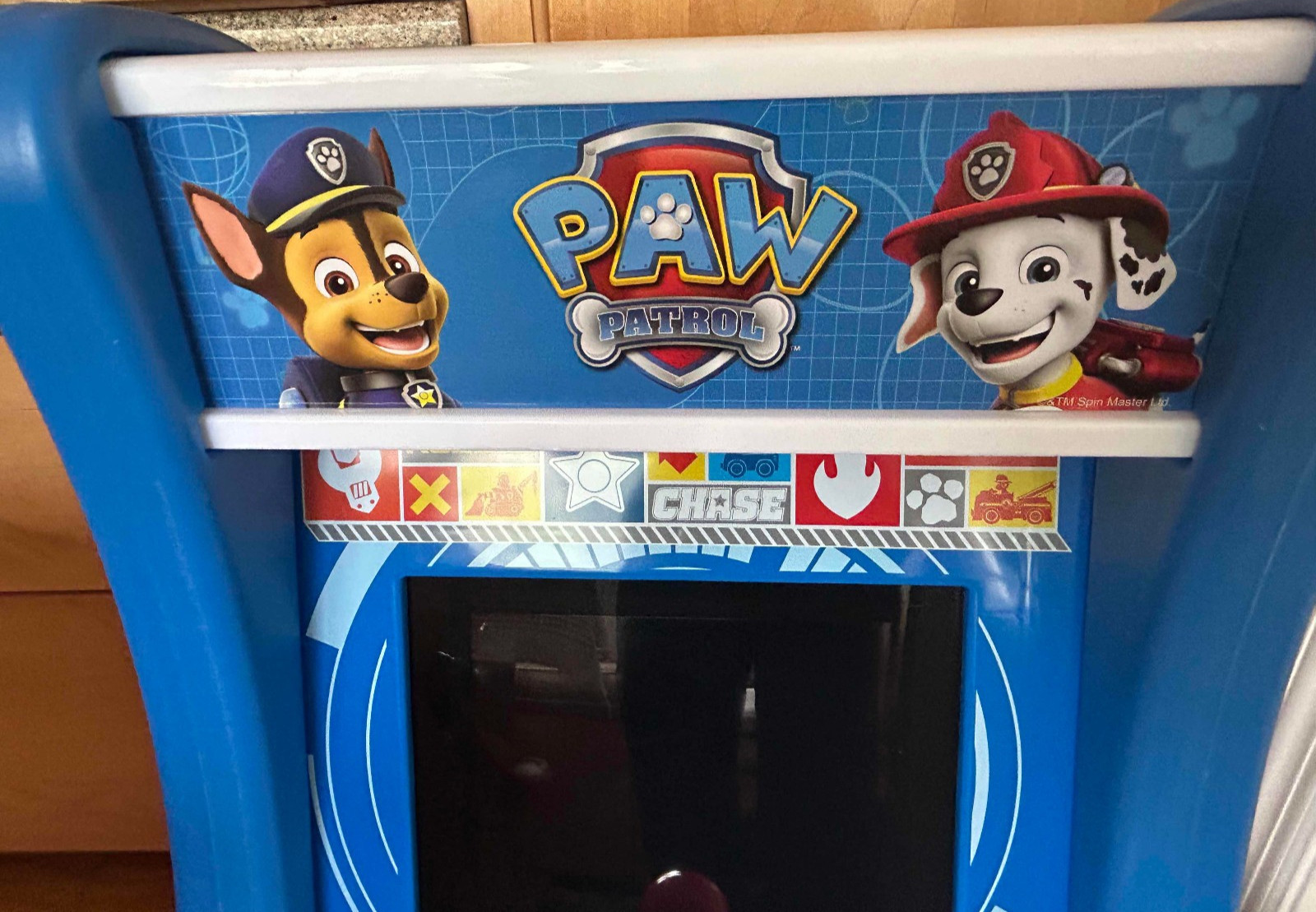 Arcade1up Paw Patrol Jr Video Game PAW-J-01340 TESTED w. Power Cord