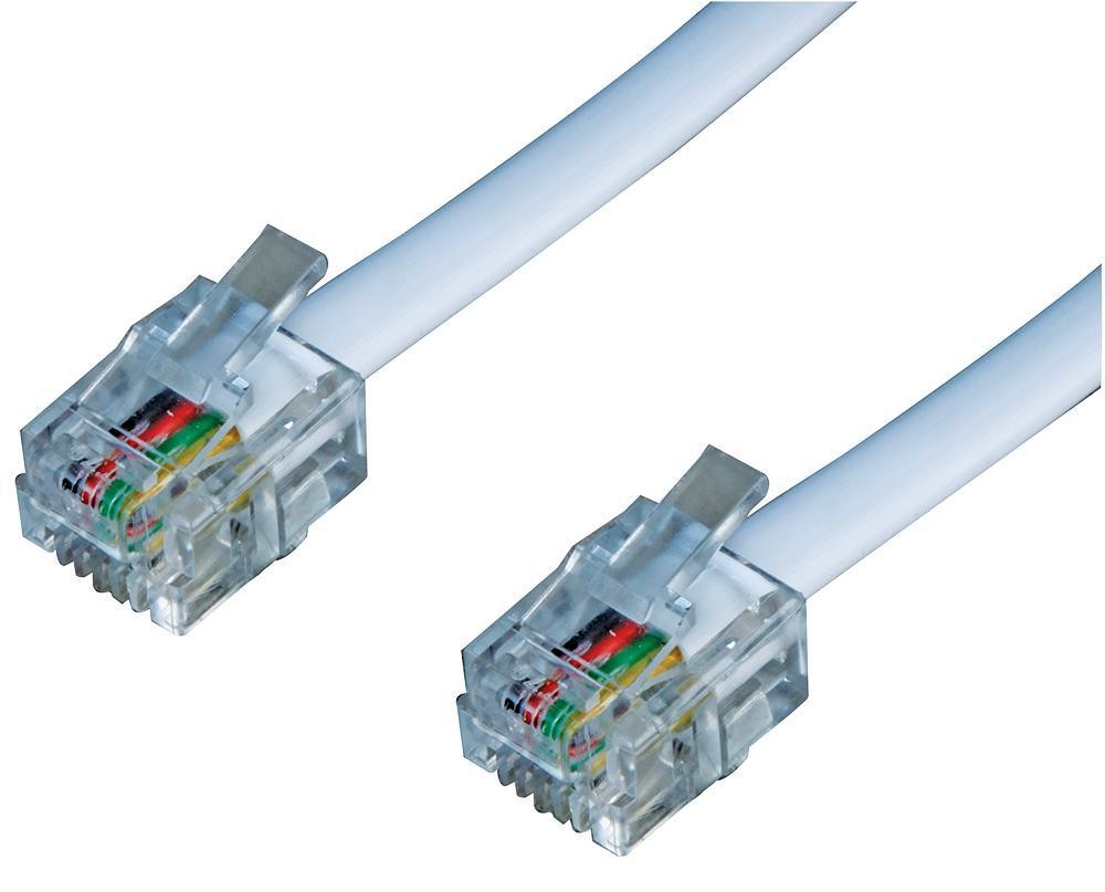 PRO SIGNAL - Câble téléphonique RJ11 5m