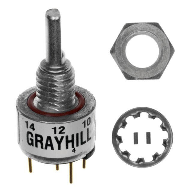 Grayhill 16POS-BCD Encoder + 2 Stop Pins