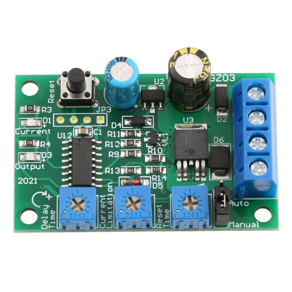 DC 6-24V 5A DC Motor Over Current Protection Device Current Limit Switch