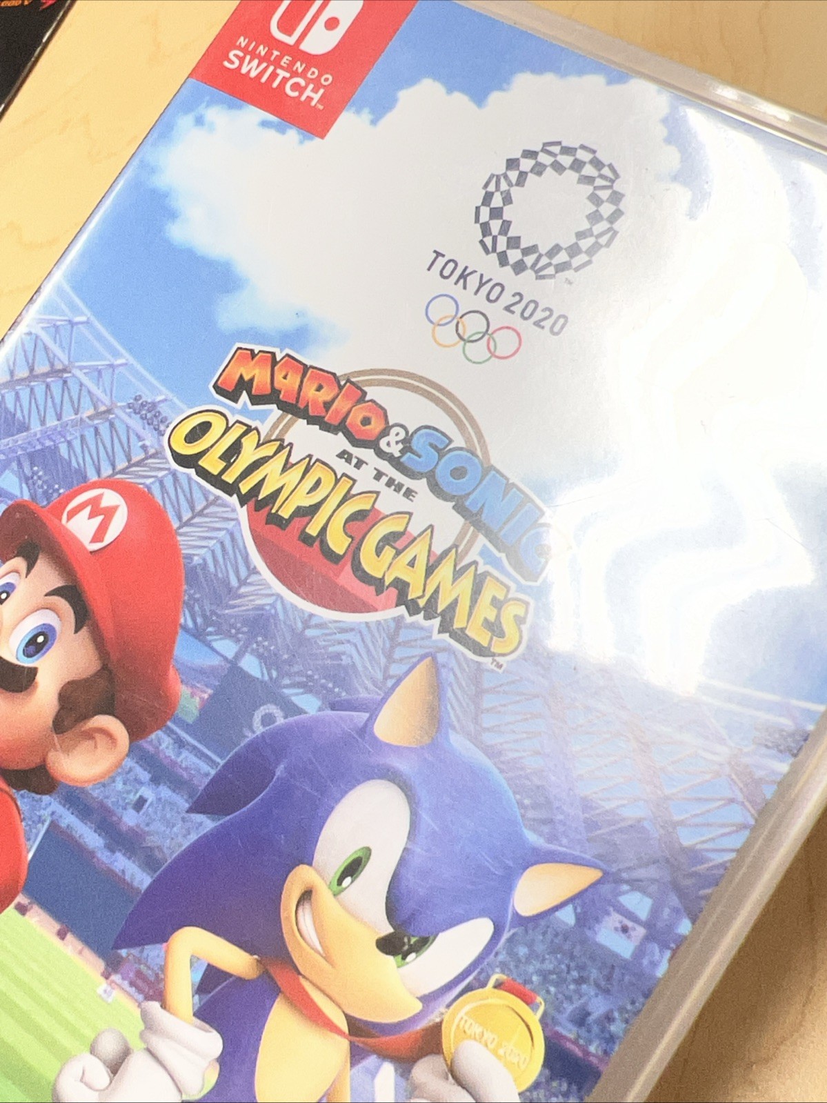 Mario & Sonic at the Olympic Games: Tokyo Nintendo Switch Case ONLY / Authentic