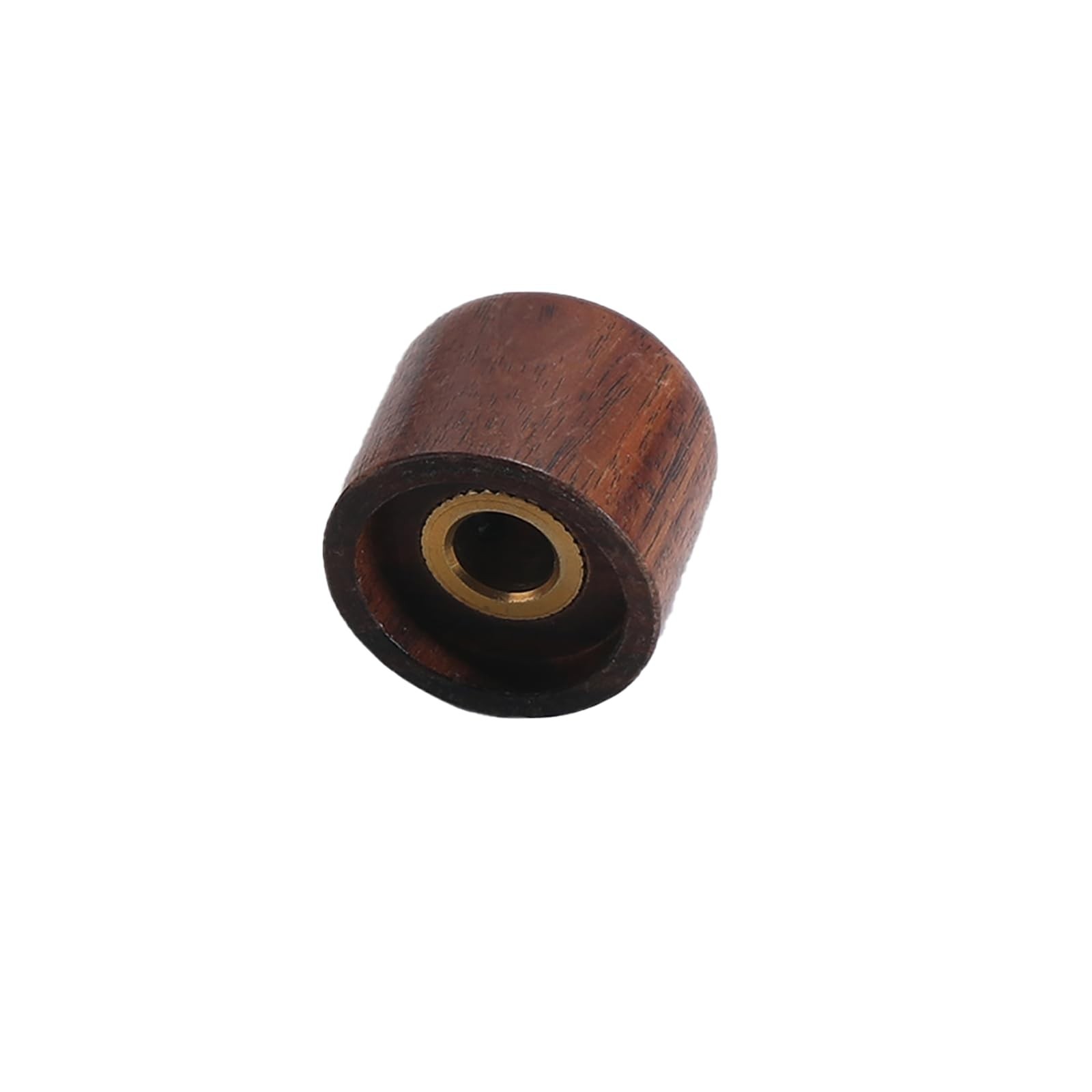 2Pcs Rose Wood Guitar Volume Tone Knobs with 6mm（15/64"） Brass Hol
