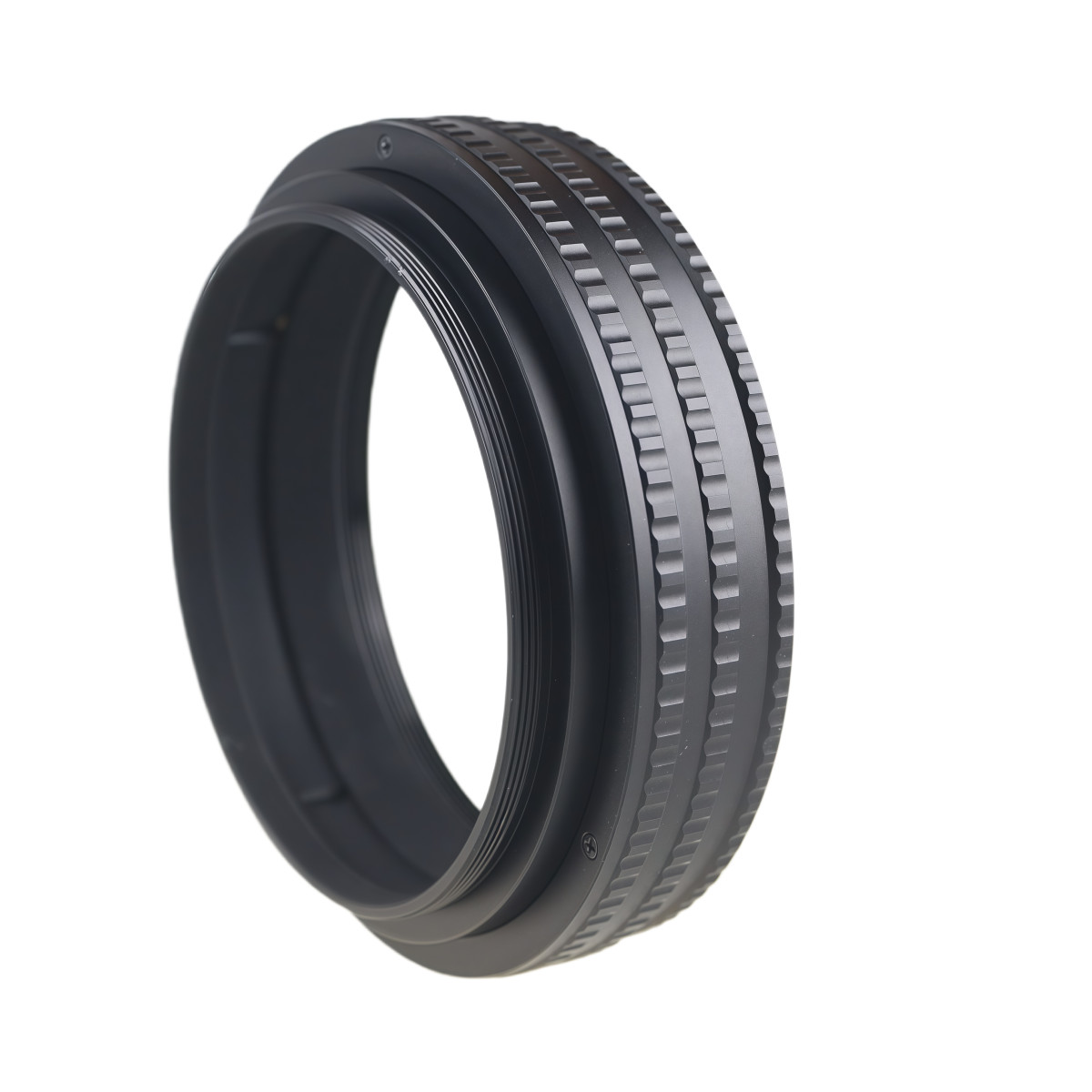 Pixco Adjustable Focus Helicoid Macro Mount Adapter for M77 to M77 Camera 17-31m
