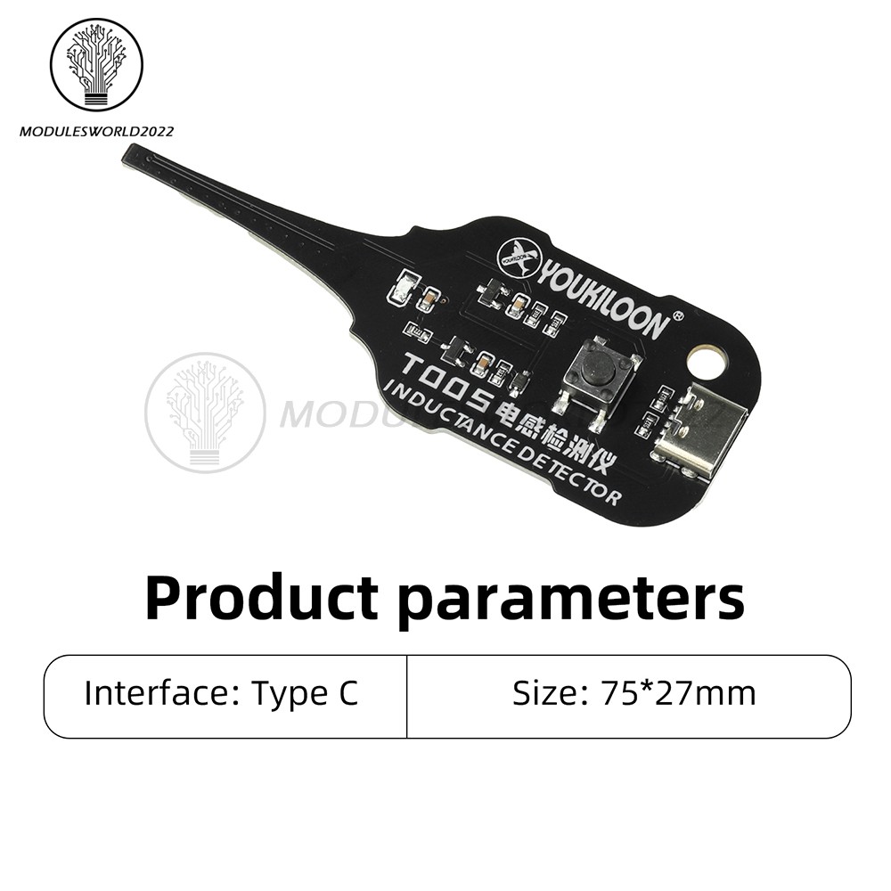 T005 Electromagnetic Induction Mainboard Tester Capacitance Inductance Detector