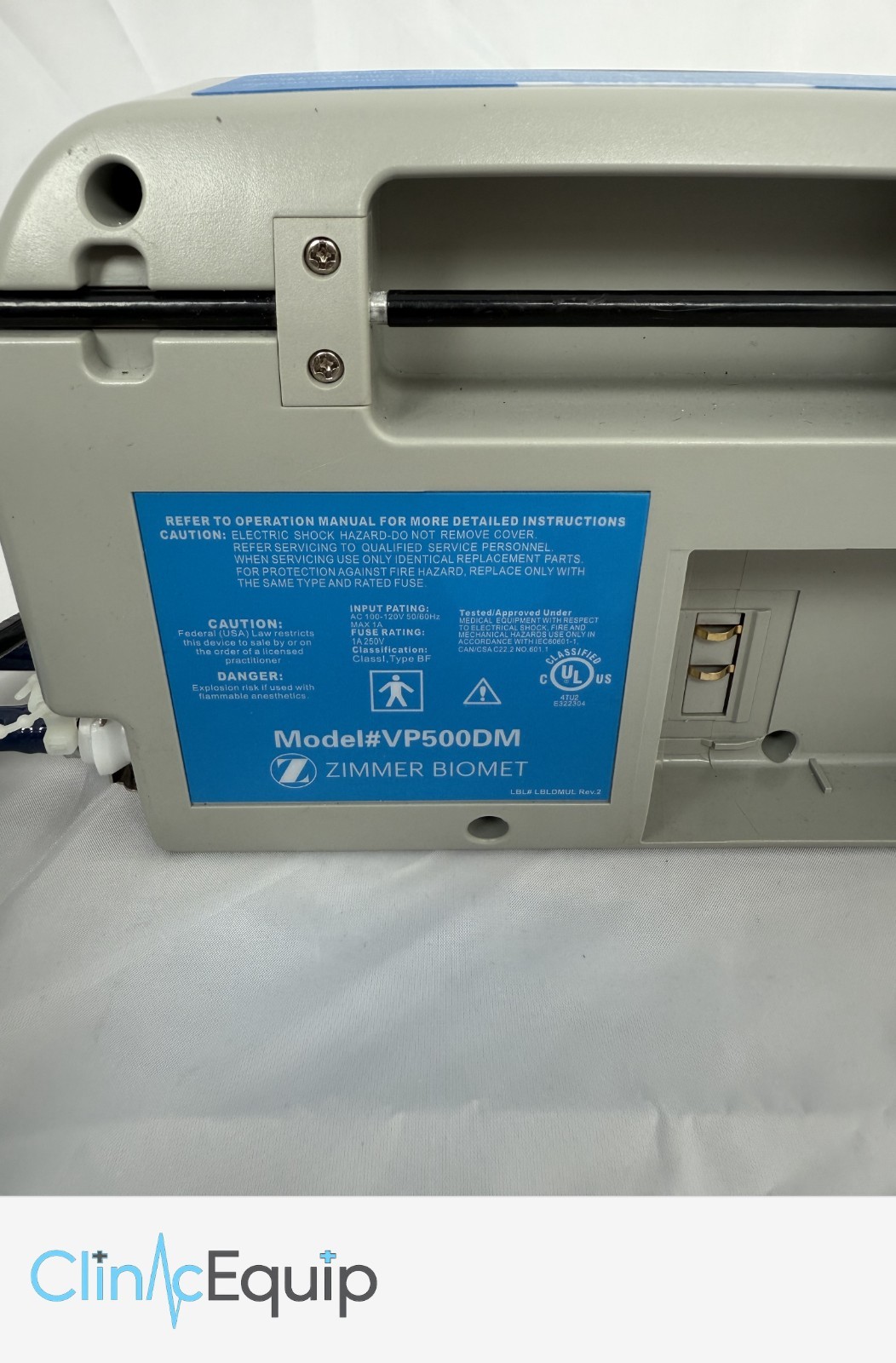 VasoPress Supreme Mini CTC VP500DM DVT Vaso Pump w/ Hoses & Cable - TESTED