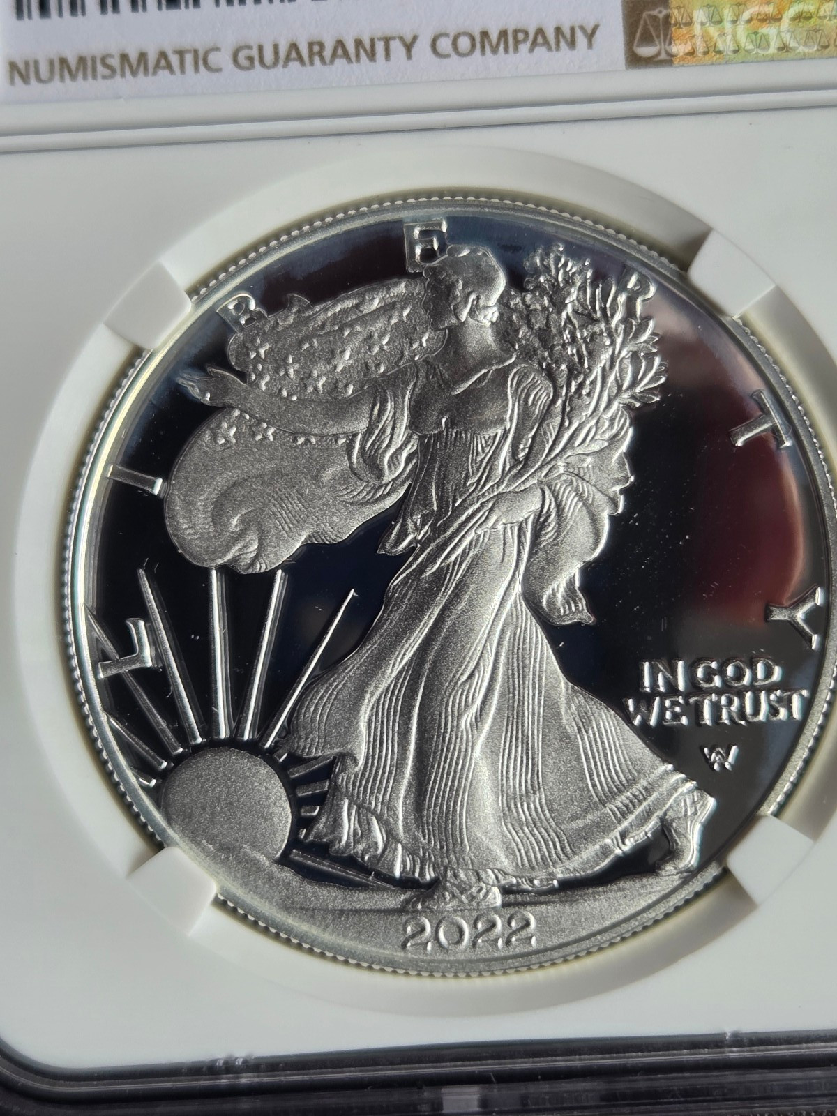 2022-W Proof American Silver Eagle PF70 Ultra Cameo NGC