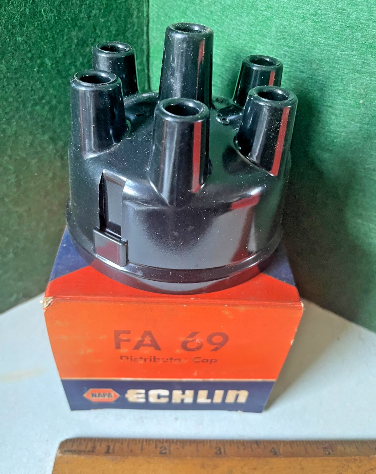 Vintage NAPA Echlin FA 69 Distributor Cap, New Old Stock, Original Box, NOS FA69