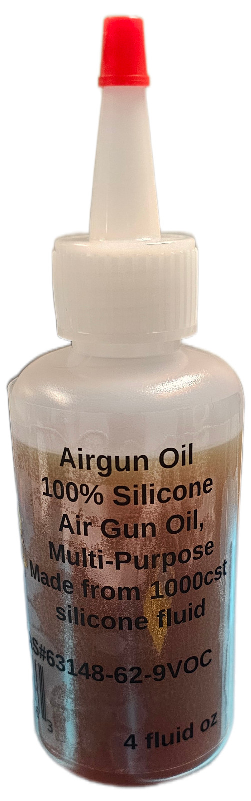 Air Gun Oil 4 oz 100% Silicone with UV dye, Multi-Purpose
