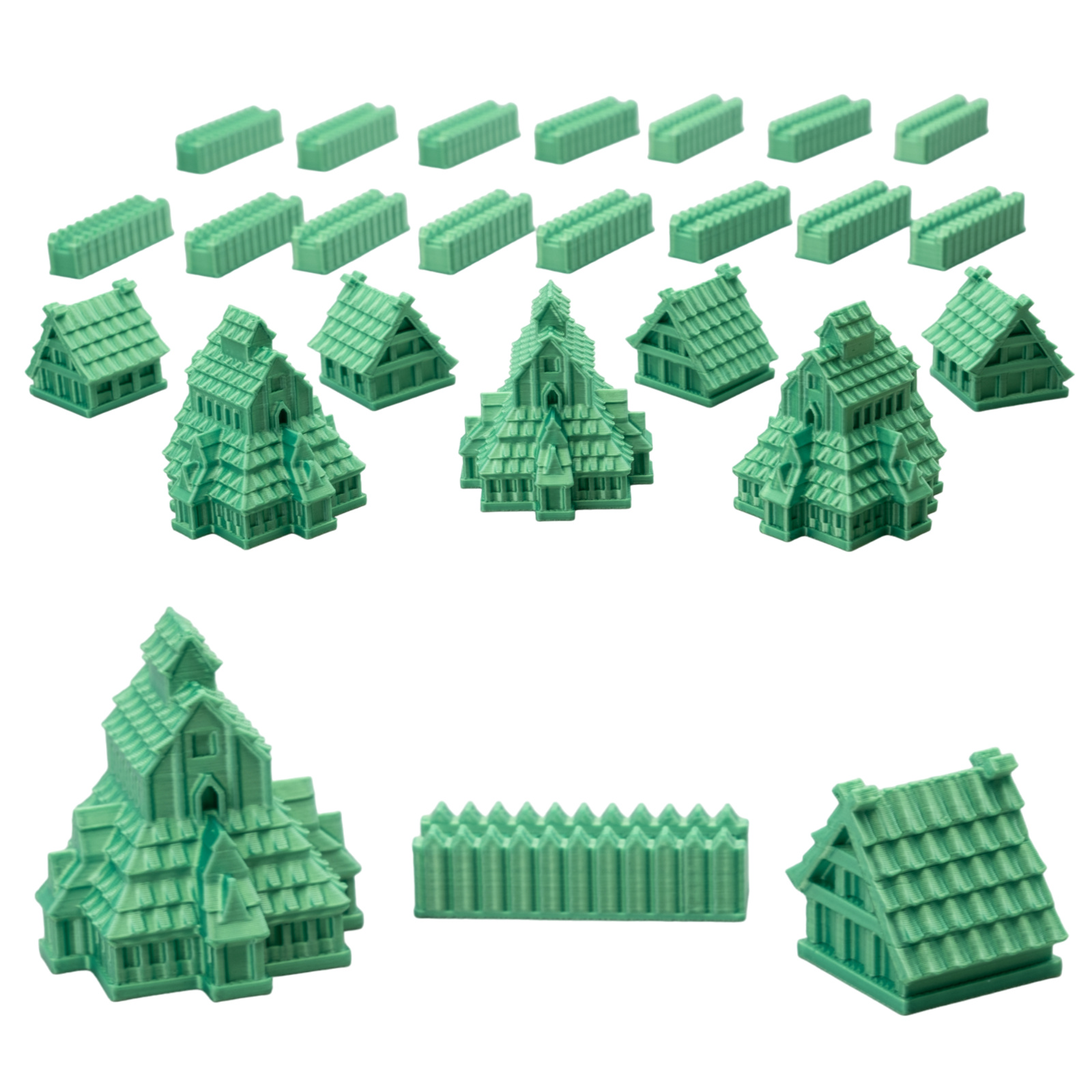 Viking Civilization for Catan Board Game Replacement Player Sets Tokens