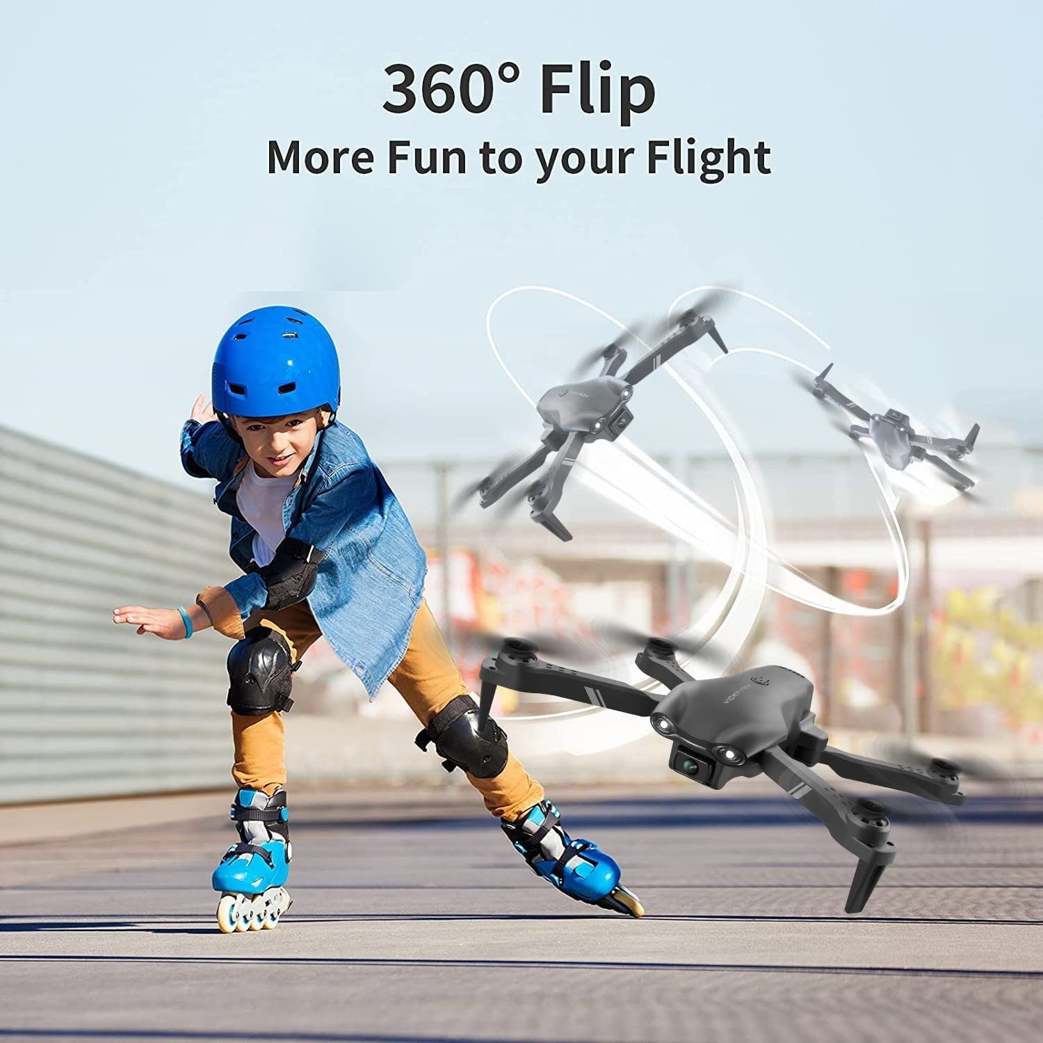2026 RC Drone 4K Camera WiFi FPV Foldable Rc Quadcopter for beginner Boys Gift