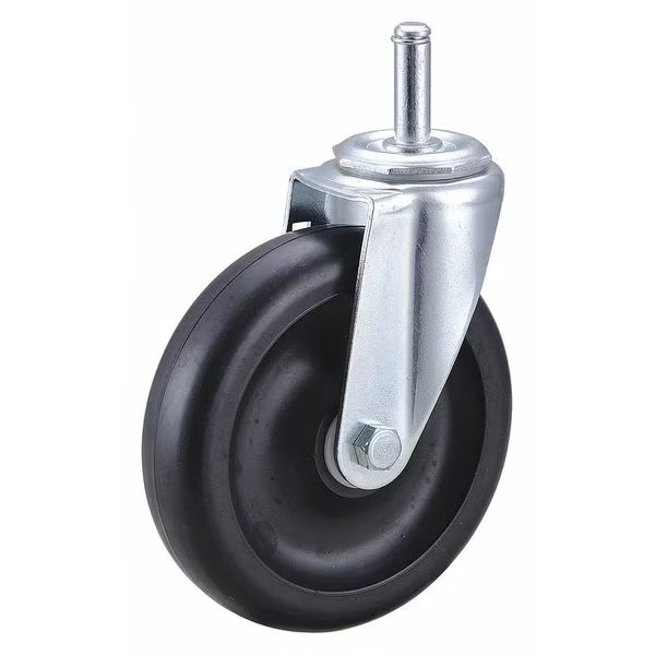 Manufacturer Varies Swivel Stem Caster,Polyolfn,5 in,300 lb. 32J855 Manufacturer