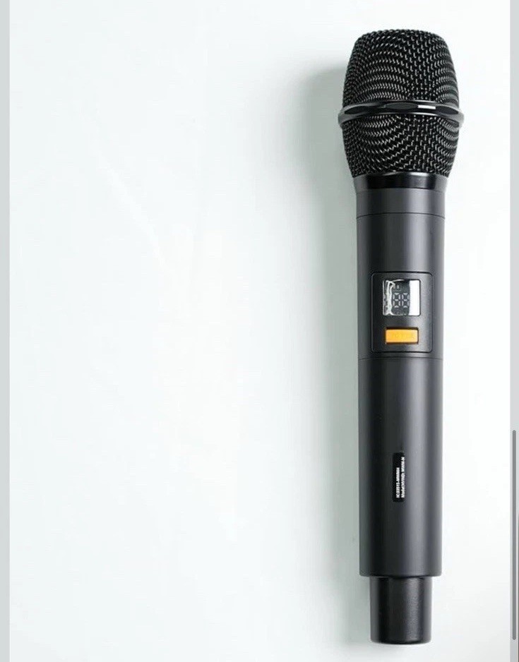 4-Channel Wireless Microphone System UHF Cordless 2 Handheld 2 Bodypack Mics