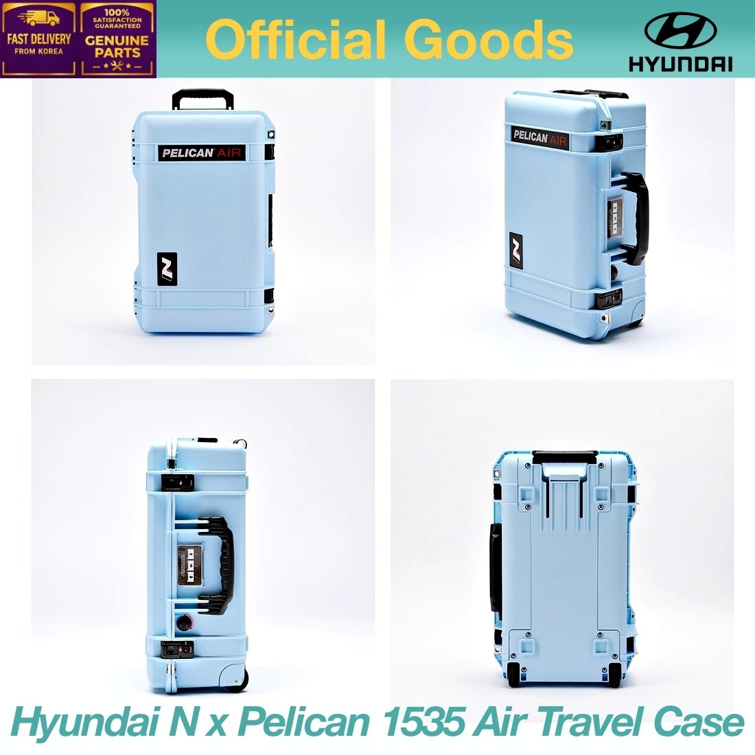 Genuine N Collection Hyundai N x Pelican 1535 Air Travel Case - Official