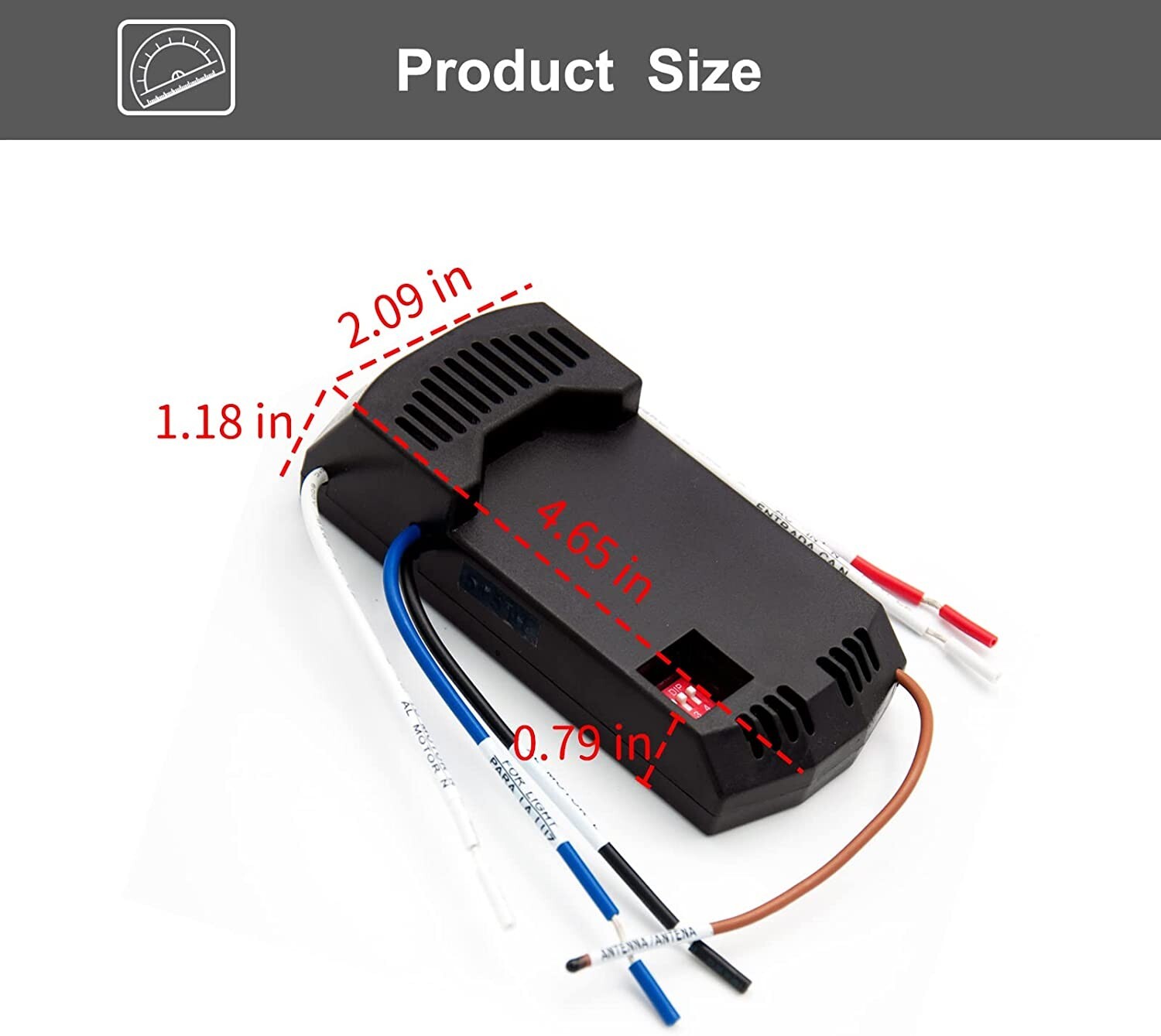 Receiver R-28 for Ceiling Fan Remote Control RECEIVE For Harbor Breeze Hampton