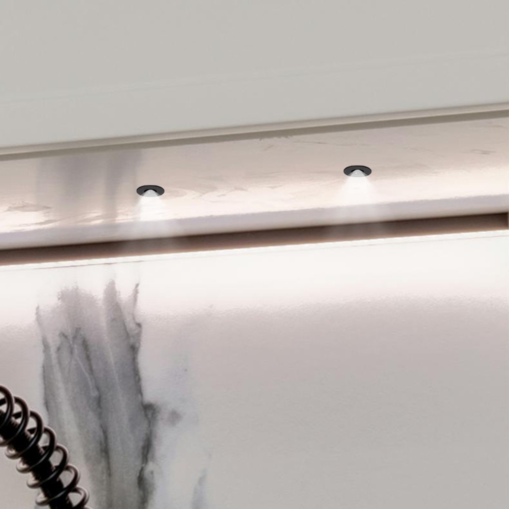 2Pcs Mini LED Cabinet Lights for Closets and Display Cases Indoor Use