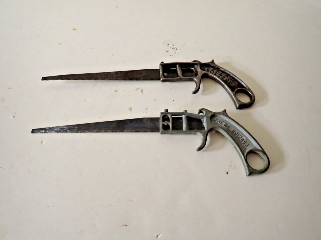 Vintage Pair of Pistol Grip Handle Hacksaws