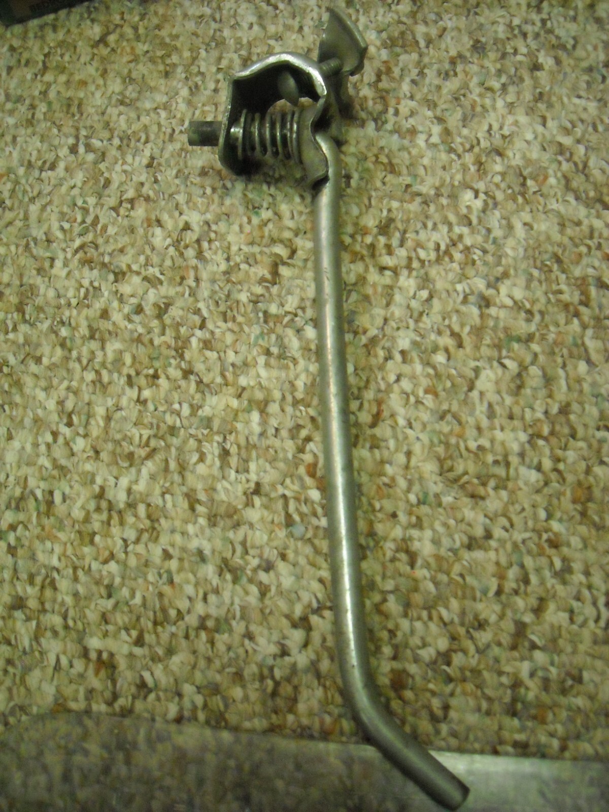 Wald Used Steel Bike Kickstand 10.5 Inches Bolt On Silver Free Shipping