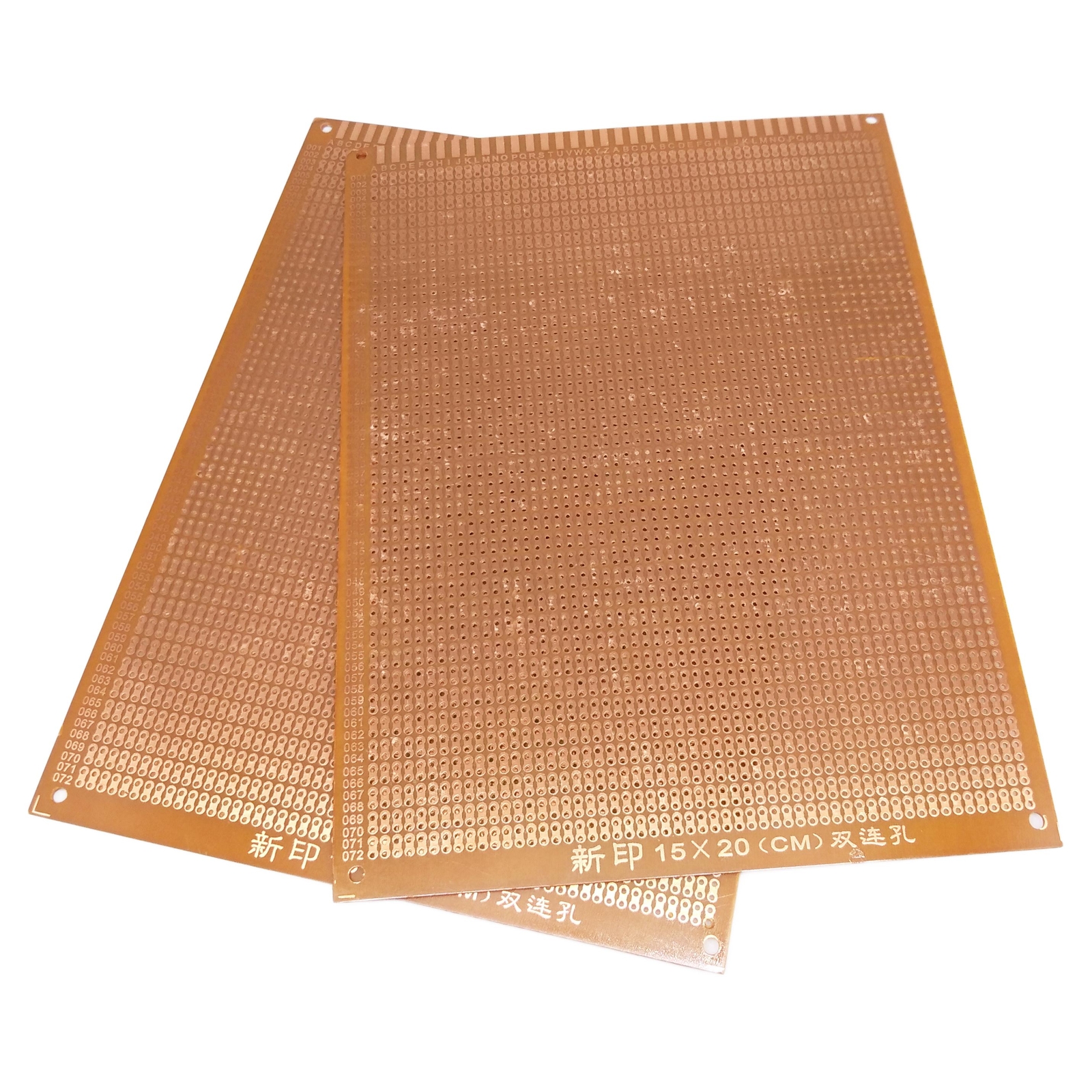 2pcs Prototype PCB Universal Bread Board 15 x 20cm Sigle Side Copper