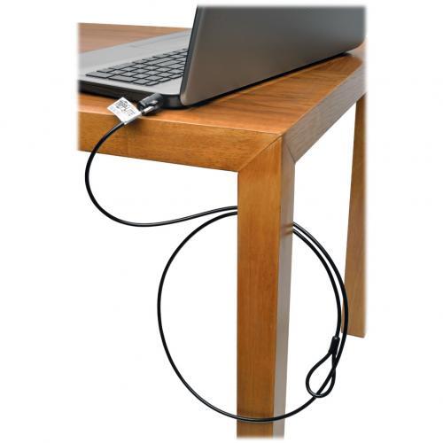 Open Box: Tripp Lite Laptop Security Lock Keyed Theft Deterrent Cable 4ft 4 (SE