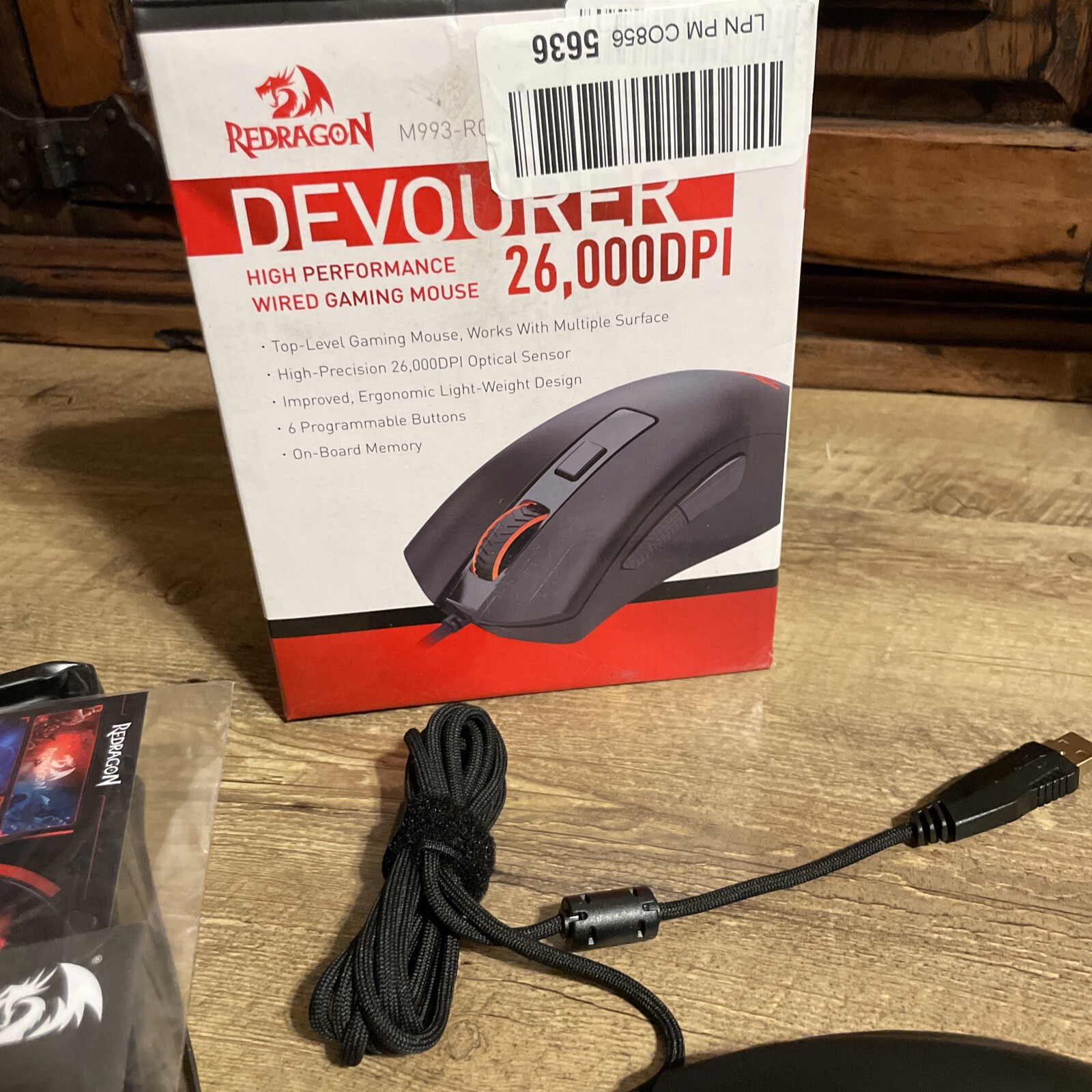 Redragon Devourer High Performance Gaming Mouse 26,000 DPI