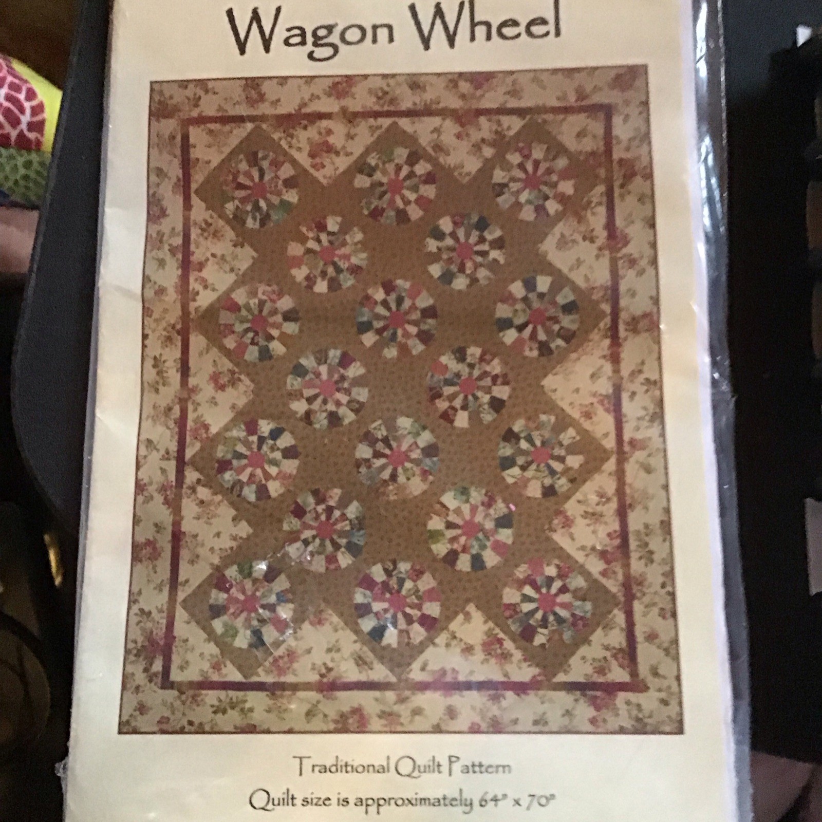 Laundry Basket Quilts Wagon Wheel Quilt Pattern Sweet Mint Template LBQ-0261