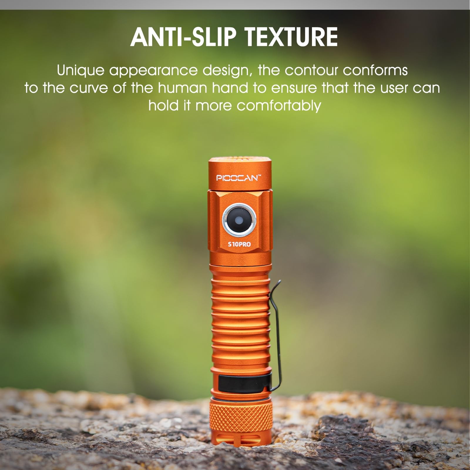 S10Pro LED Flashlight Rechargeable,Bright Flashlight 2500 Lumen,Tactical EDC ...