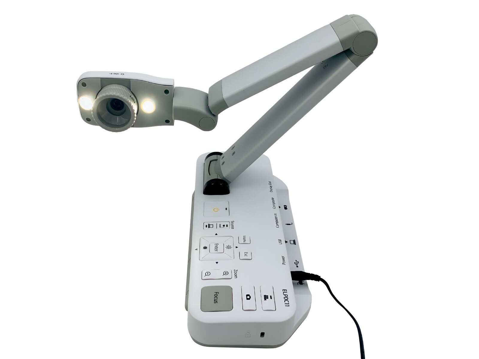 Epson ELPDC11 Portable CMOS Digital 30 FPS Document Camera VGA USB No Adapter