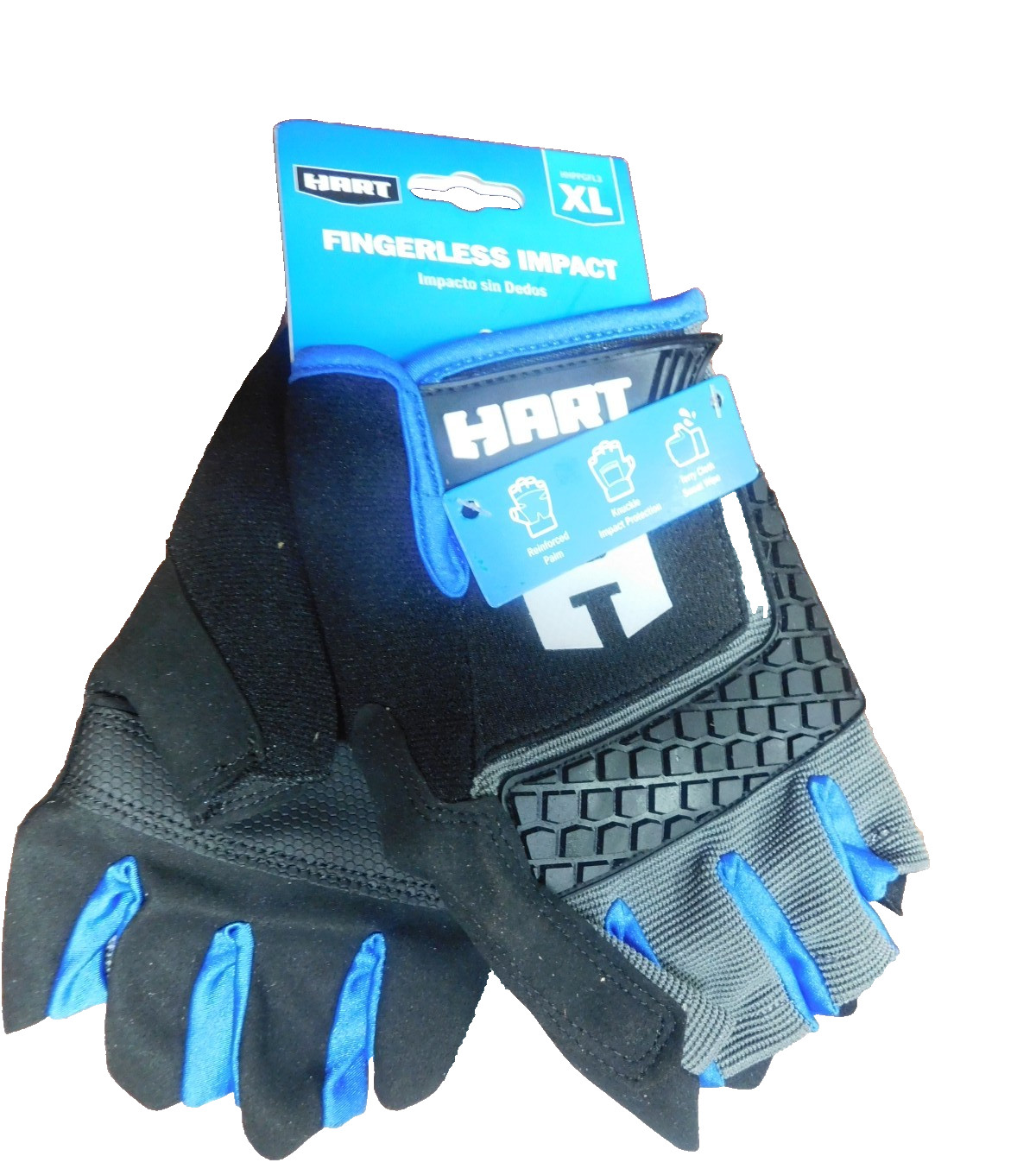 Hart Fingerless Impact  Glove-X Large