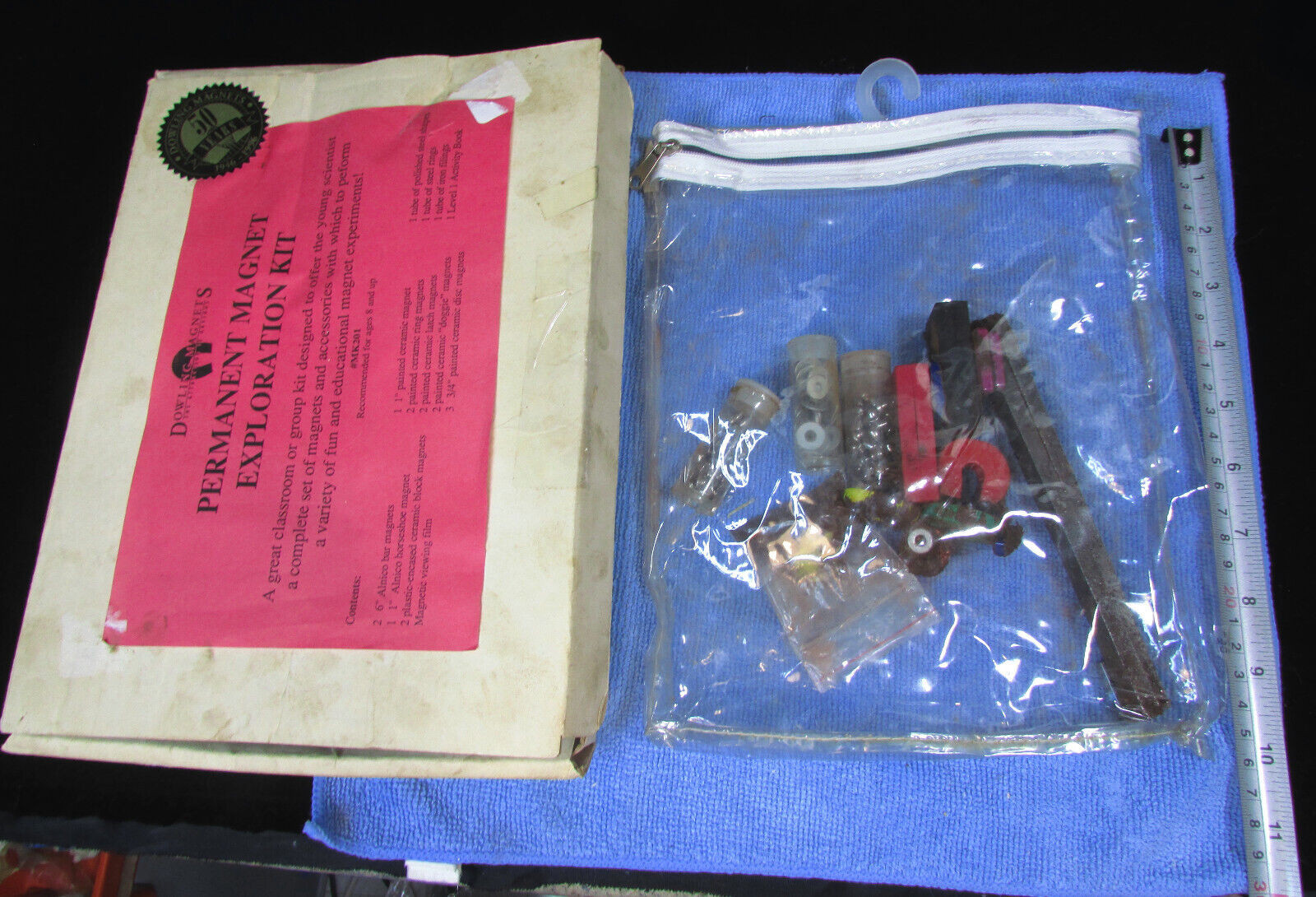 Vintage Dowling  Magnets PERMANENT MAGNET EXPLORATION KIT #MK201
