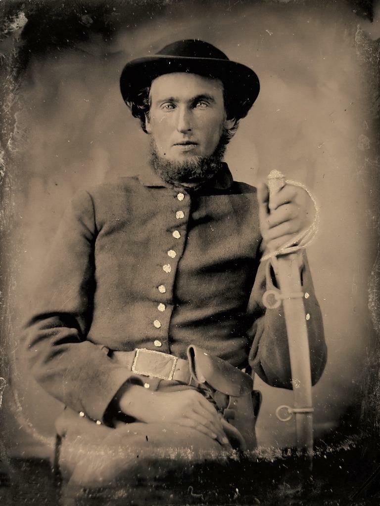 Master Series Collection Civil War Soldier Ninth-Plate Tintype C2721RP