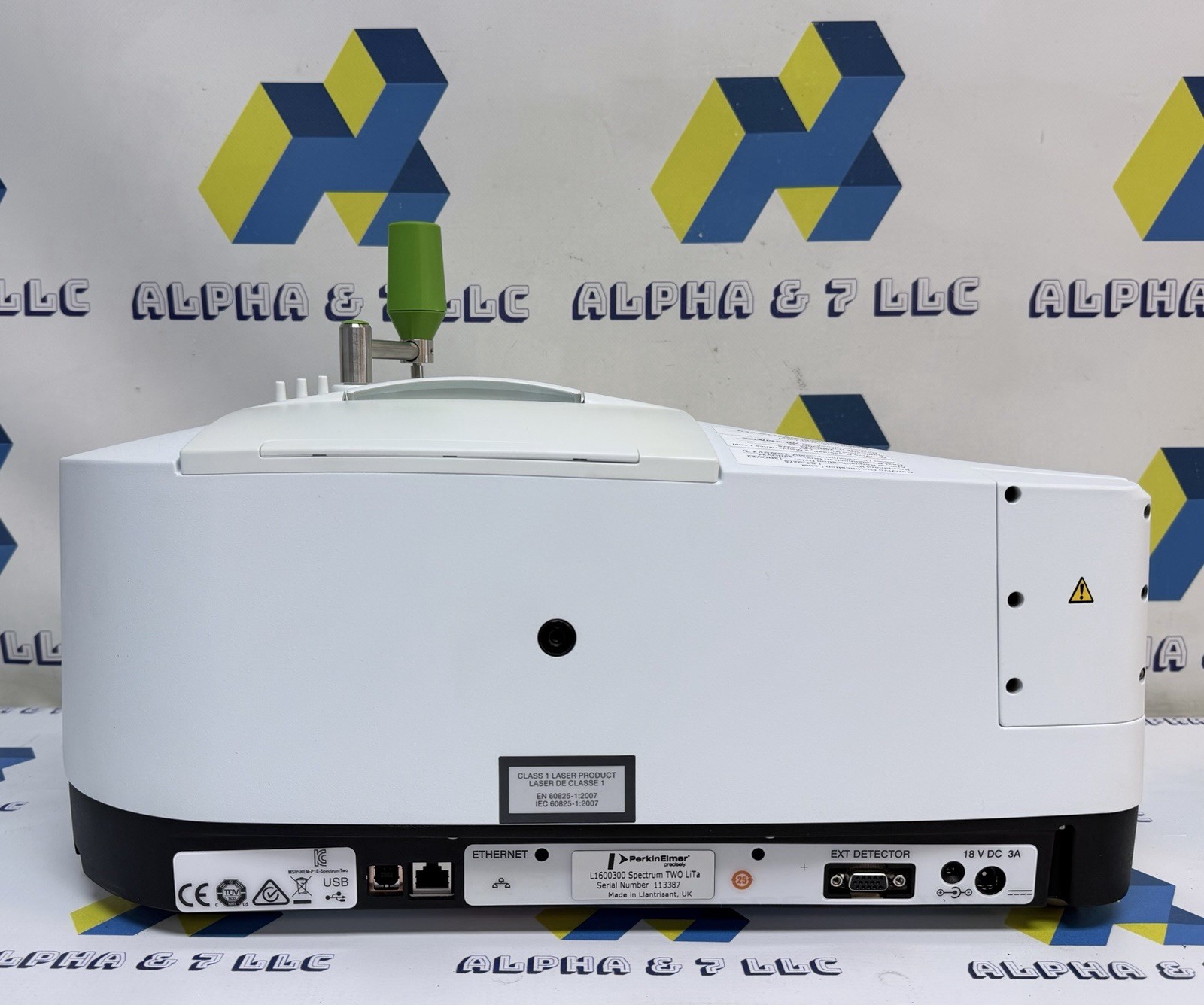 Perkin Elmer Spectrum Two FTIR Spectrometer UATR Two
