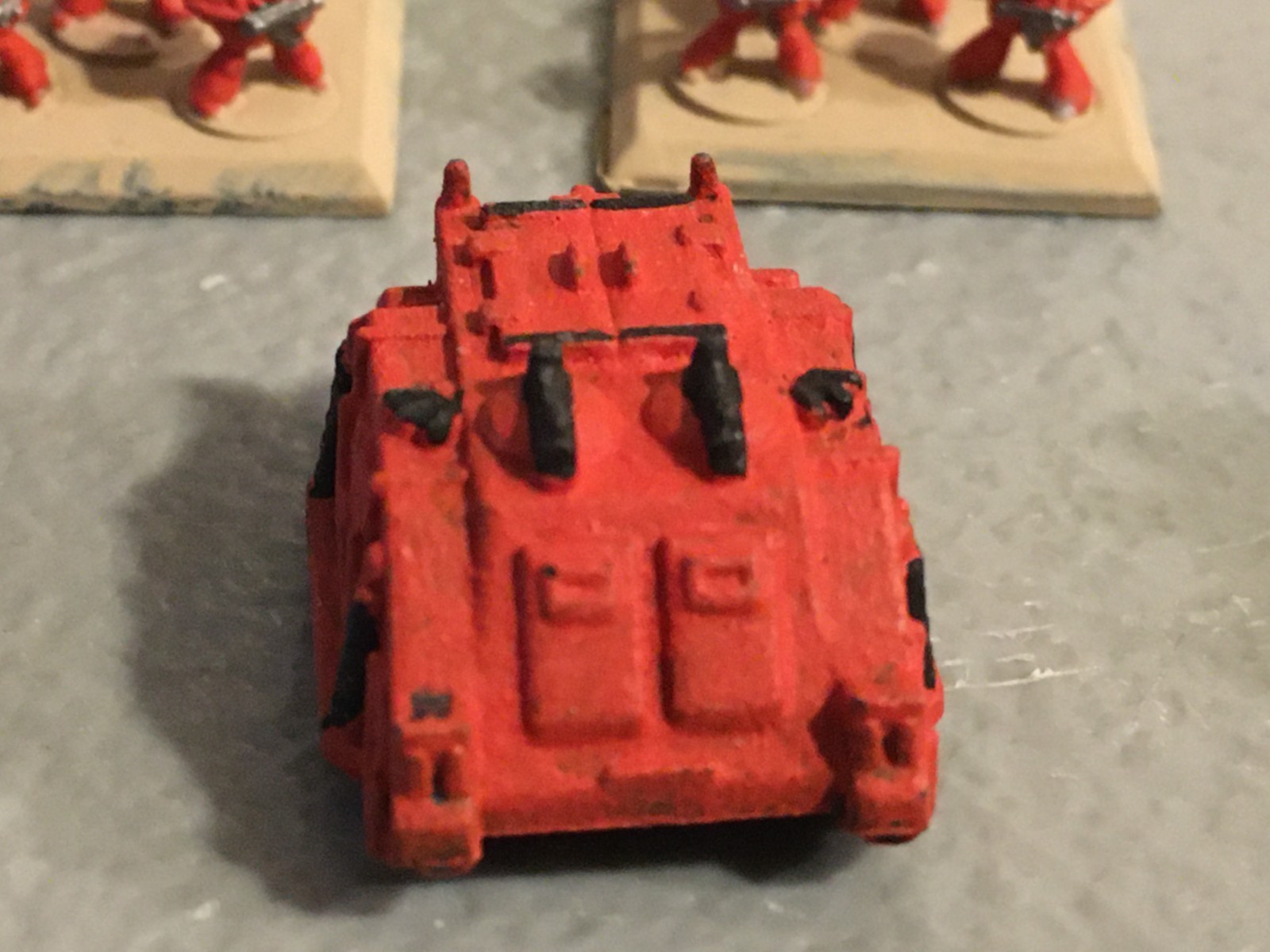 A39675 WARHAMMER EPIC 40K SPACE MARINES DEVASTATOR DETACHMENT MOSTLY PAINTED GW