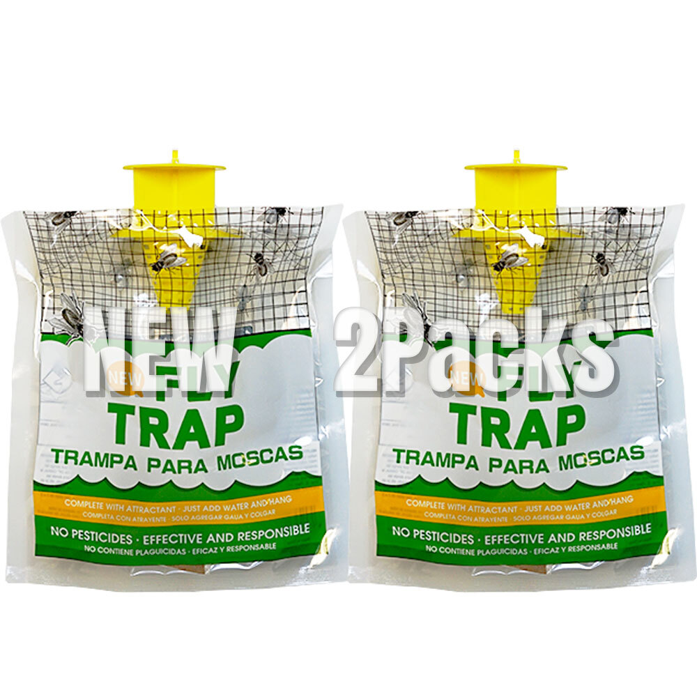 Outdoor Disposable Fly Trap / Catcher Station - Hanging Style