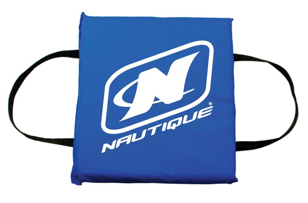 Nautique Blue Throw Cushion - US Coast Guard Approved