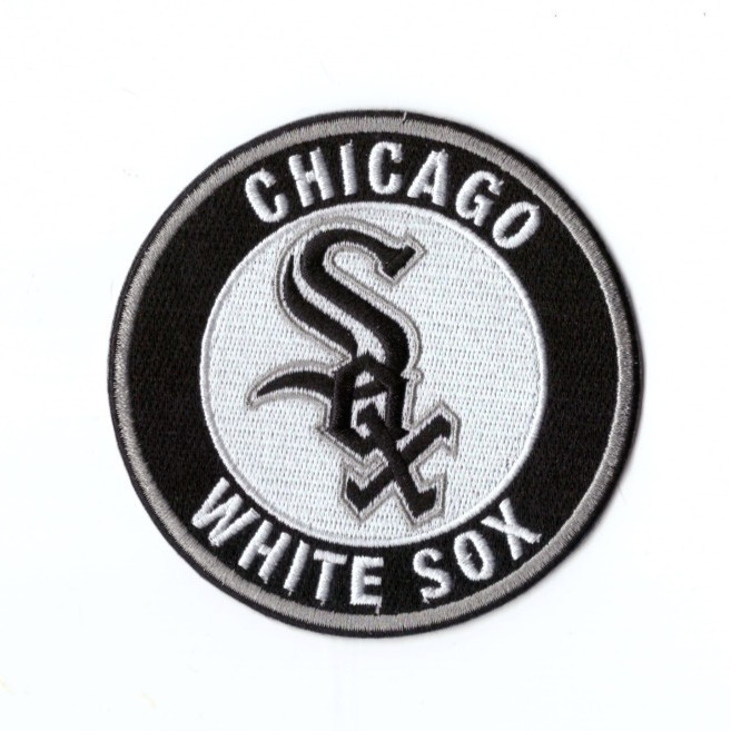 NEW 3 1/2" Chicago White Sox IRON ON PATCH FREE SHIP