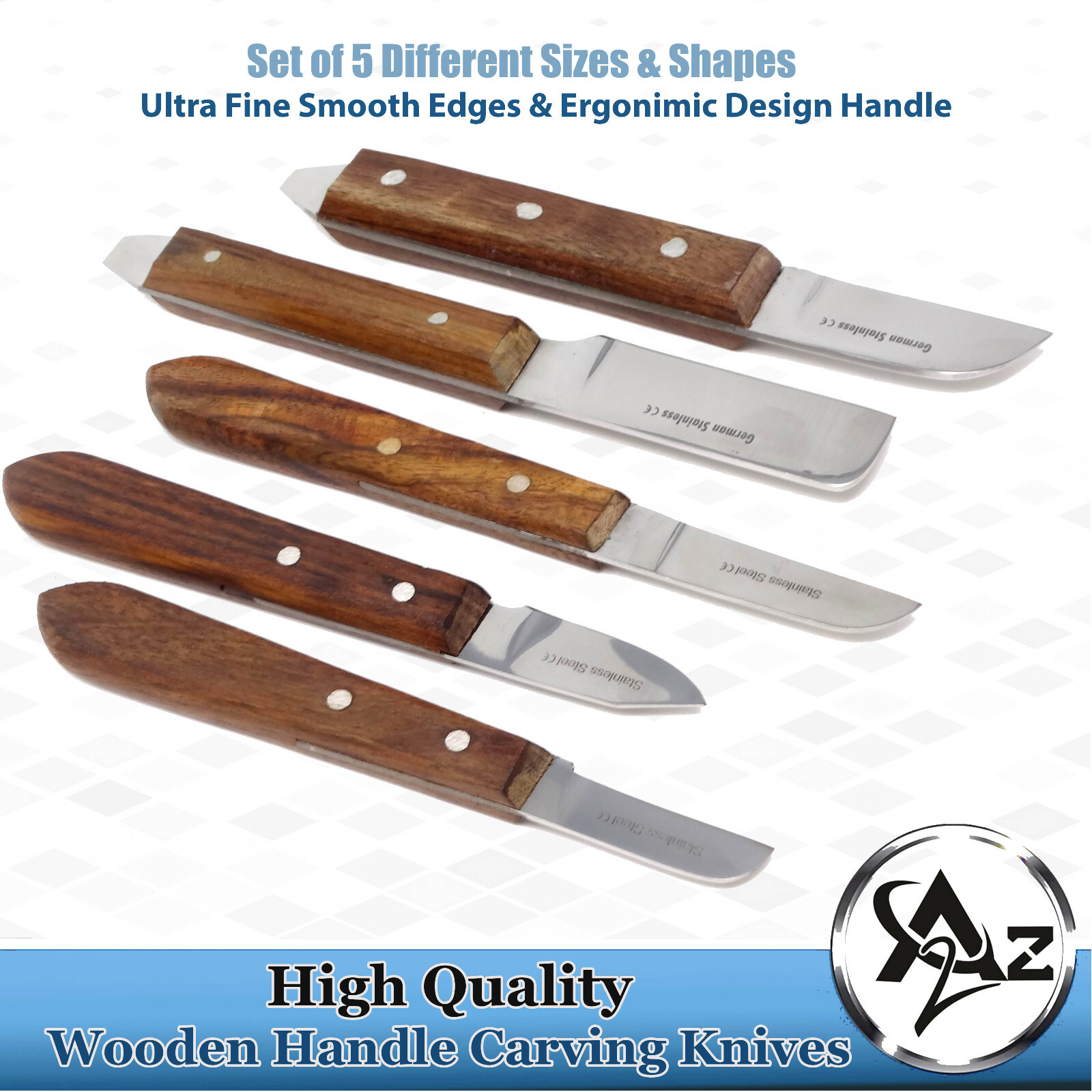5Pc DIY Craft Carving Knife Clay Pottery Carving Trimming Sculpting Hobby Tools