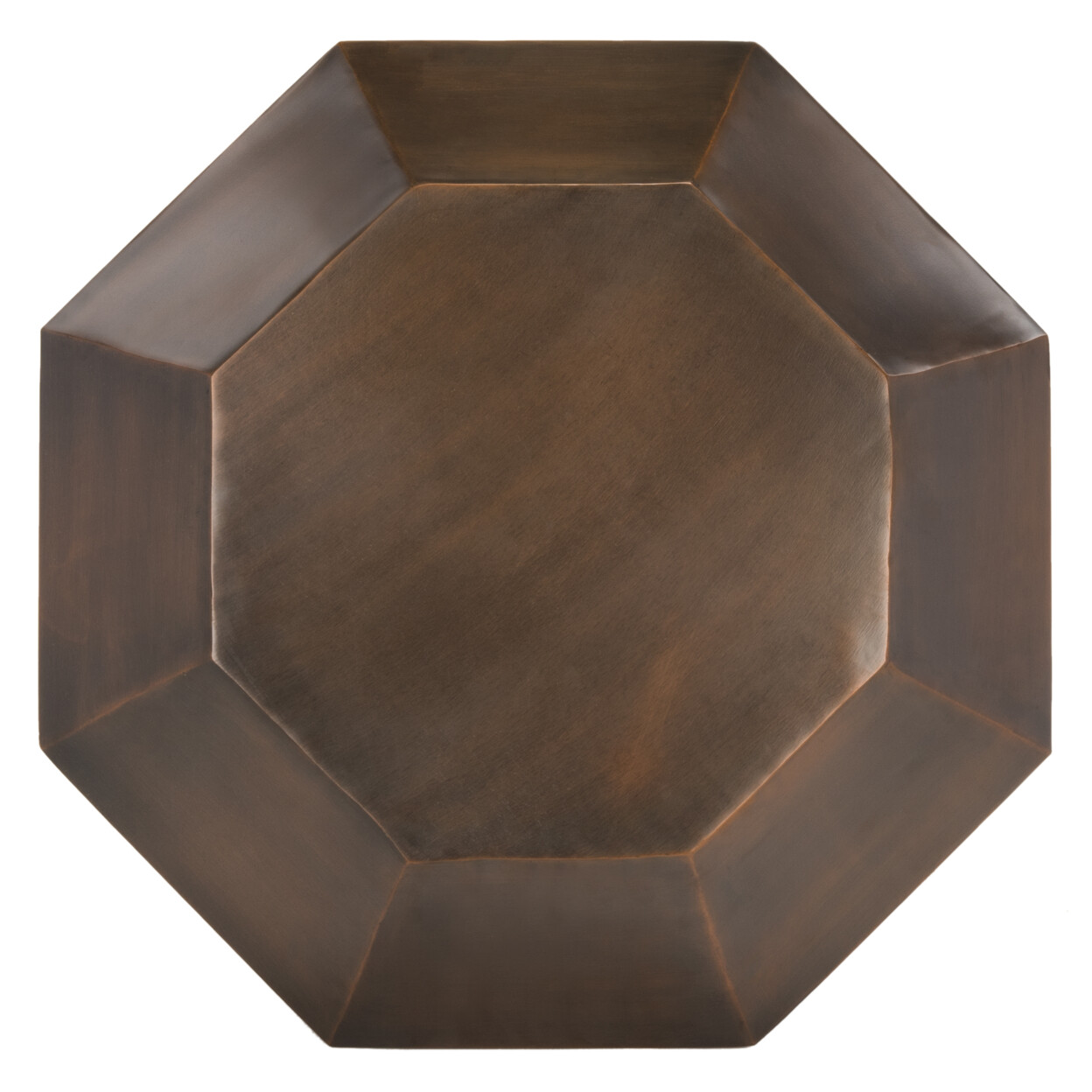 SAFAVIEH Grace Diamond Accent Table | Antique Copper |