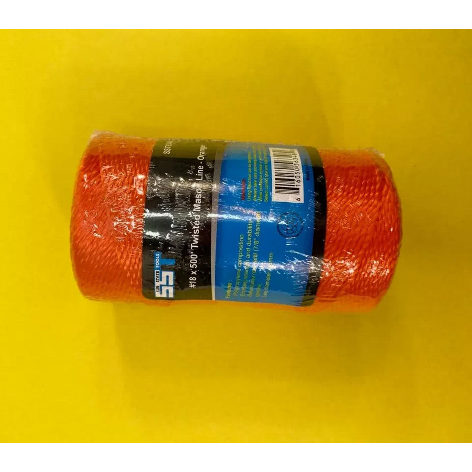 Orange String Twisted Masonry Construction Boundary Marker Layout Sight Line