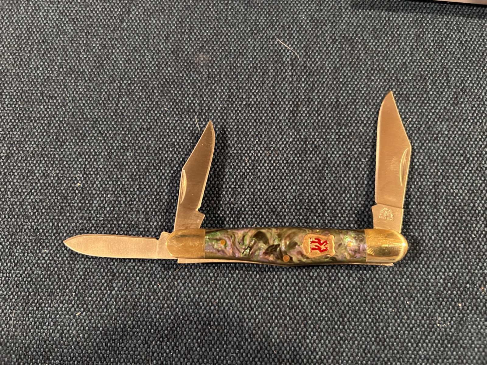 KC5038 Kissing Crane Abalone 3.5" Fiddleback