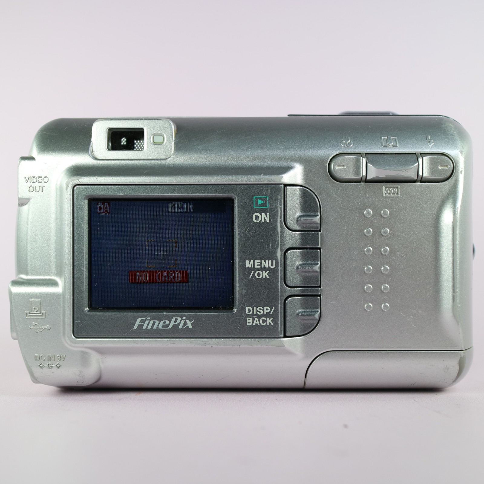 Fujifilm FinePix A340 4.0MP Compact Digital Camera Silver Tested