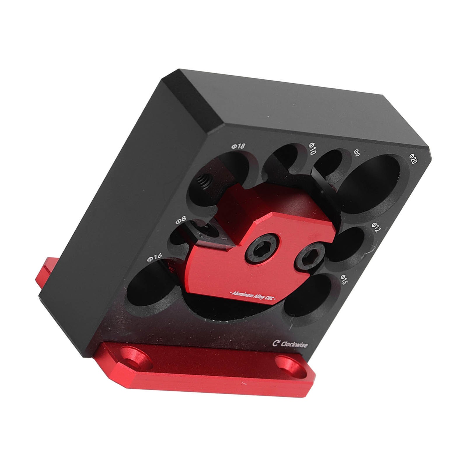 Dowel Maker Jig Adjustable 8 Hole Electric Drill Milling Solid Wood Round Ro SET