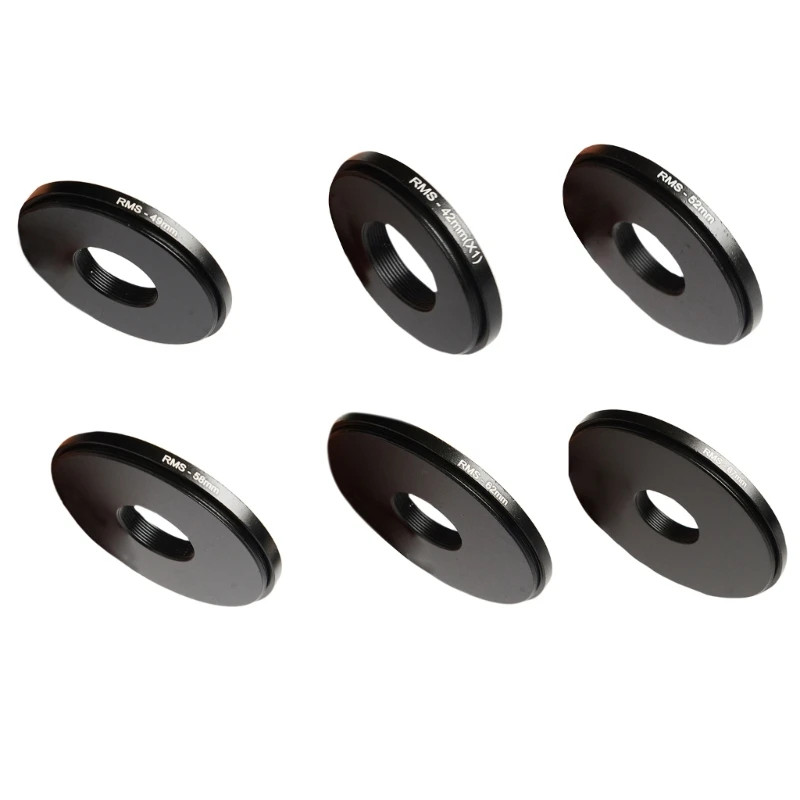 M37/39/M42/49/52/58/62/67 to RMS Thread Coupling Rings Adapter for Lens Filter