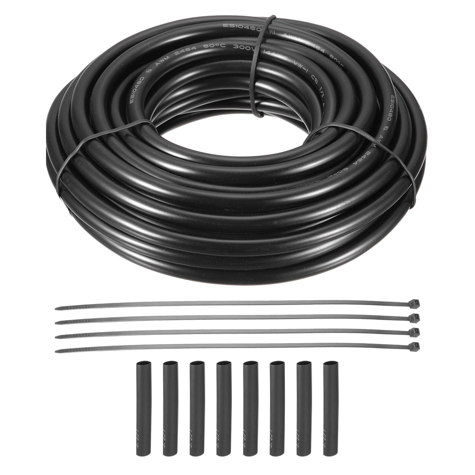 12 Gauge Wire 2 Conductor Electrical Wire PVC Cord Tinned Copper,9.1m/30ft