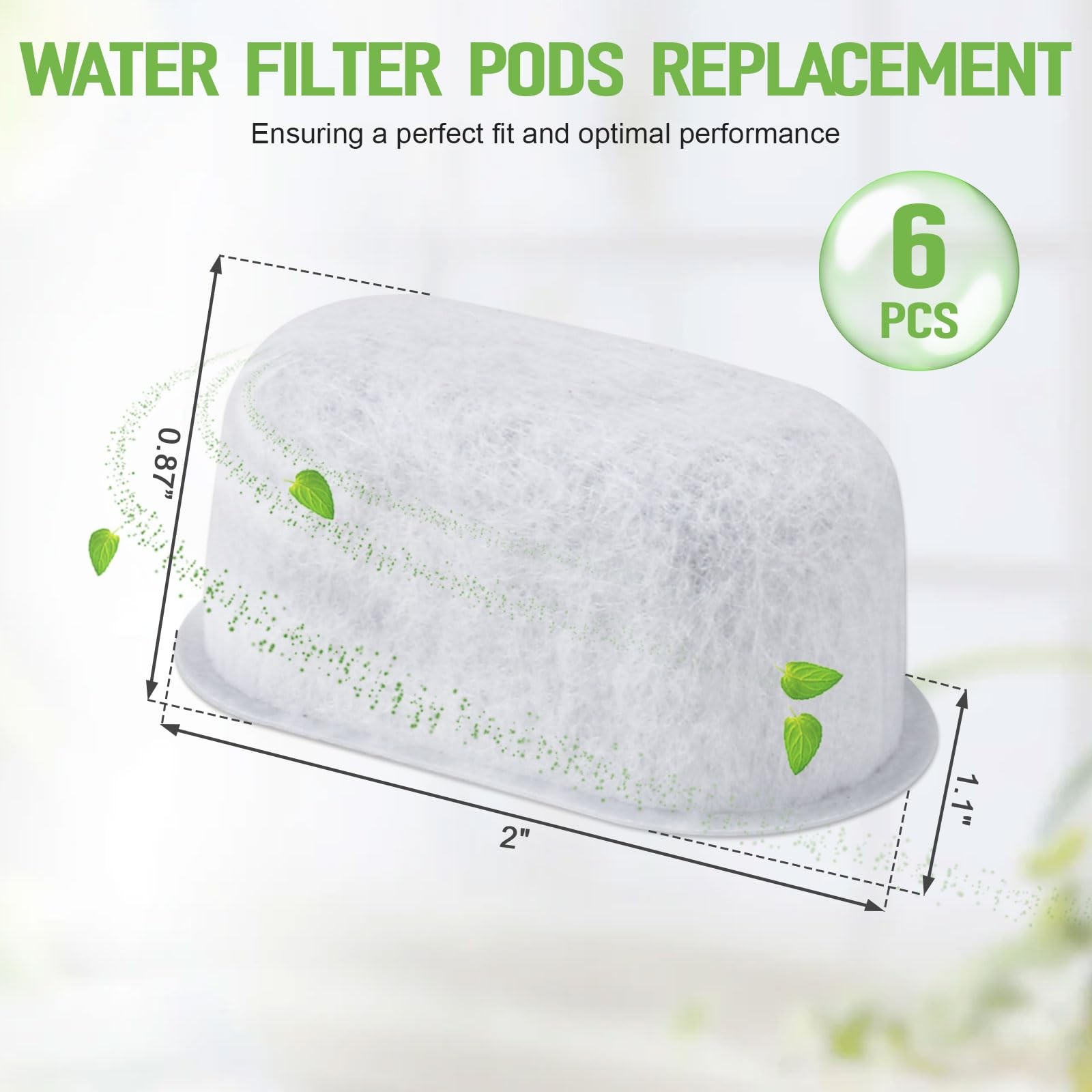 Coffee Maker Water Filter Replacement For GE Cafe Drip Coffee Maker UNIV1CFLT...
