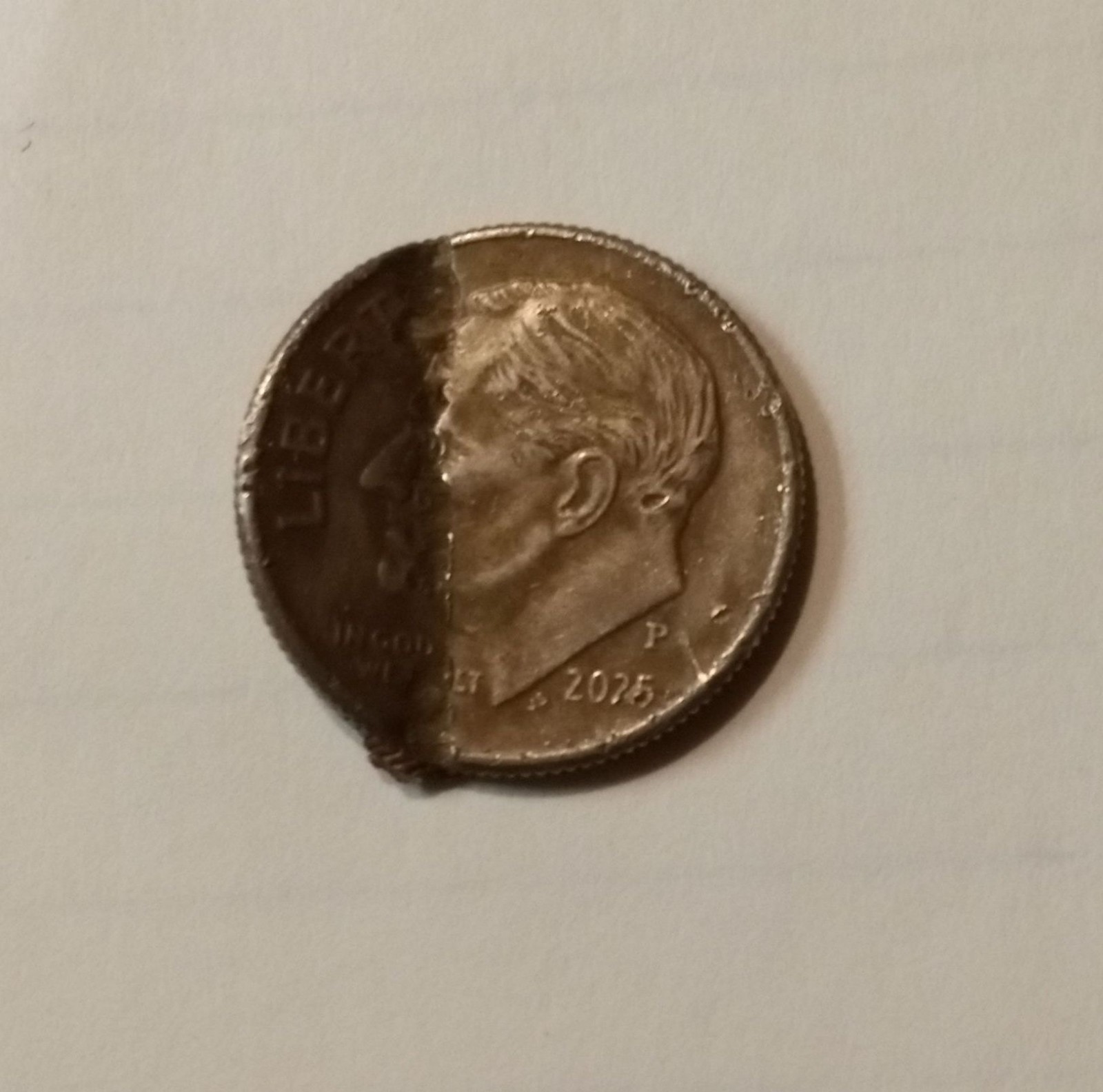 Roosevelt Dime FDR P Dime Errors