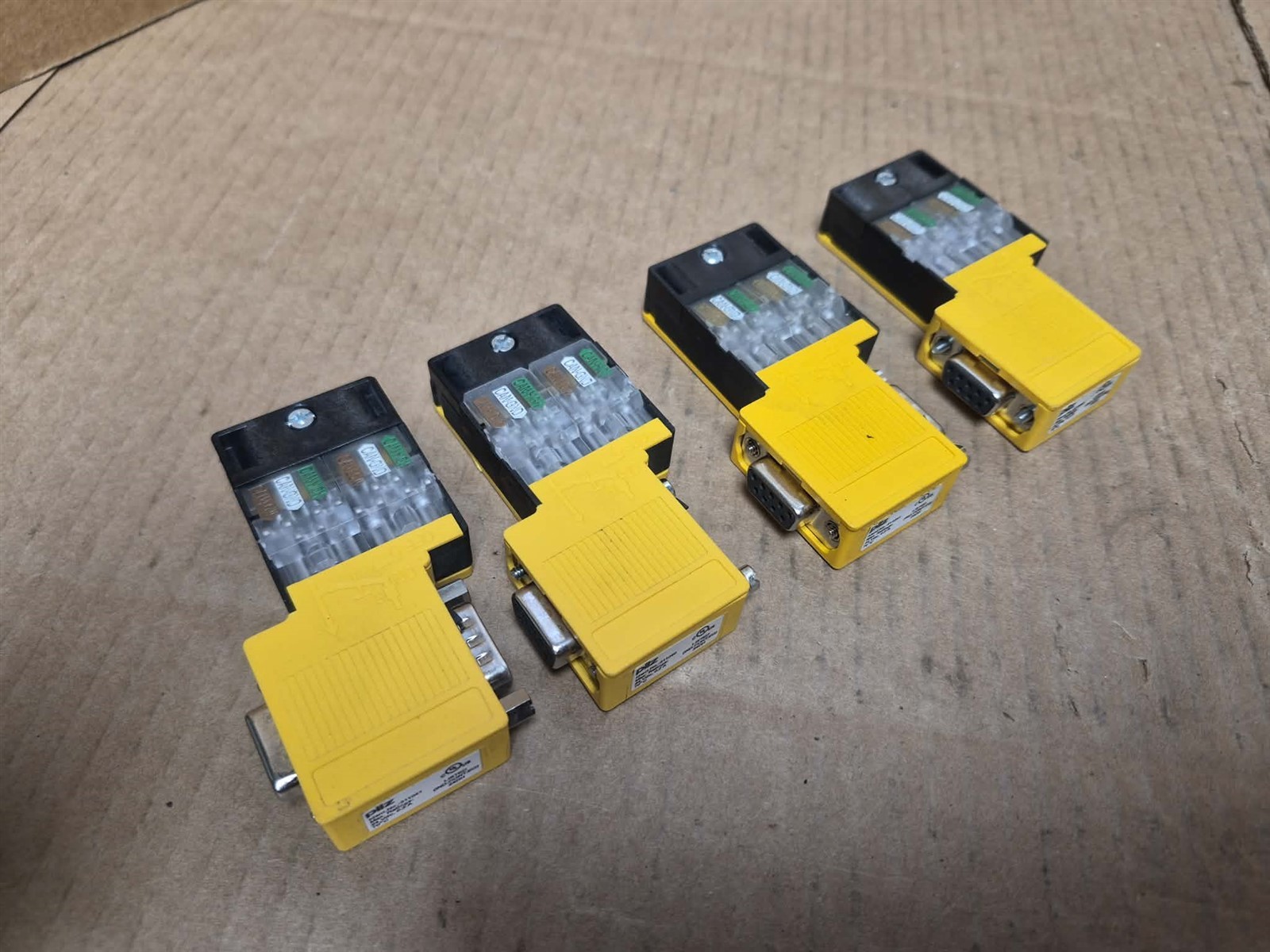 Pilz Safety Bus Connectors (Lot of 4) Part No. 311040