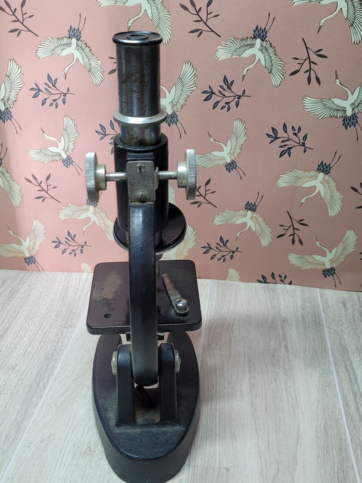 Vintage Sears Student Microscope 100x 200x 300x Magnification Untested No Slides