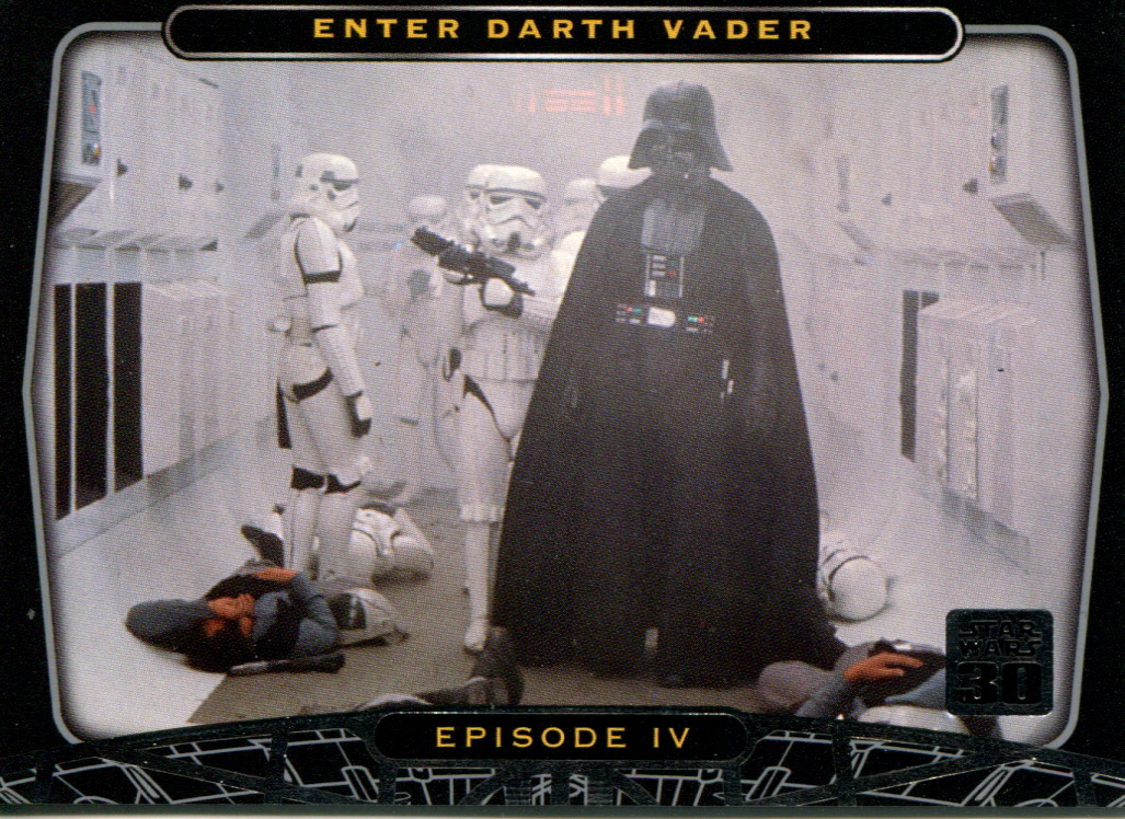STAR WARS 30TH ANNIVERSARY 2007 TOPPS PROMO CARD P1